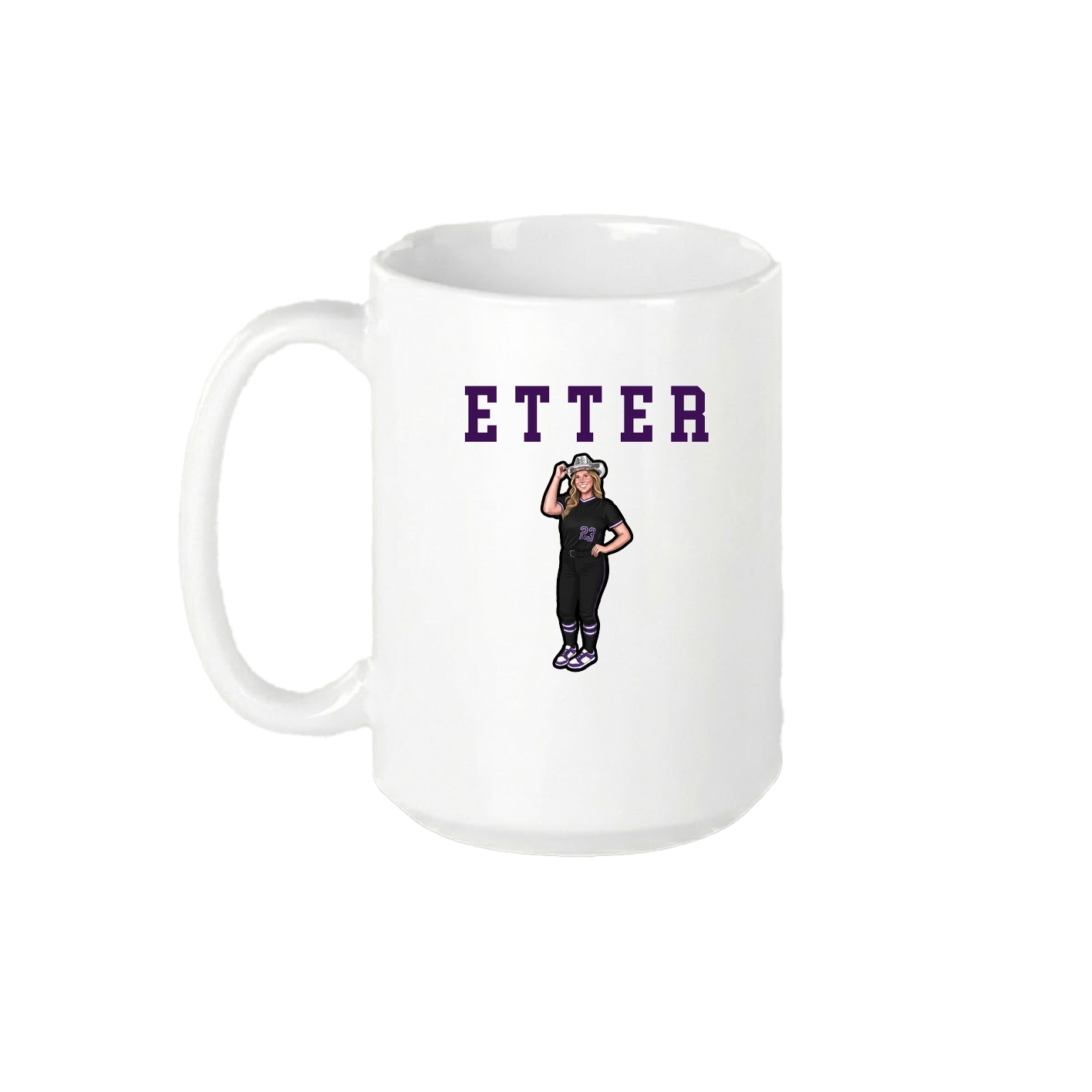 15oz Coffee Mug — Shirsey in White