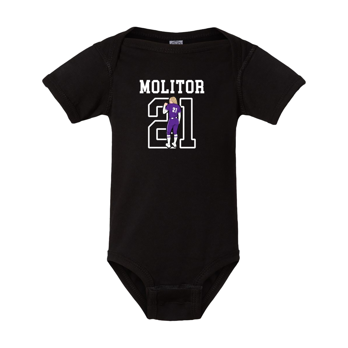 Baby Onesie — Shirsey in Black