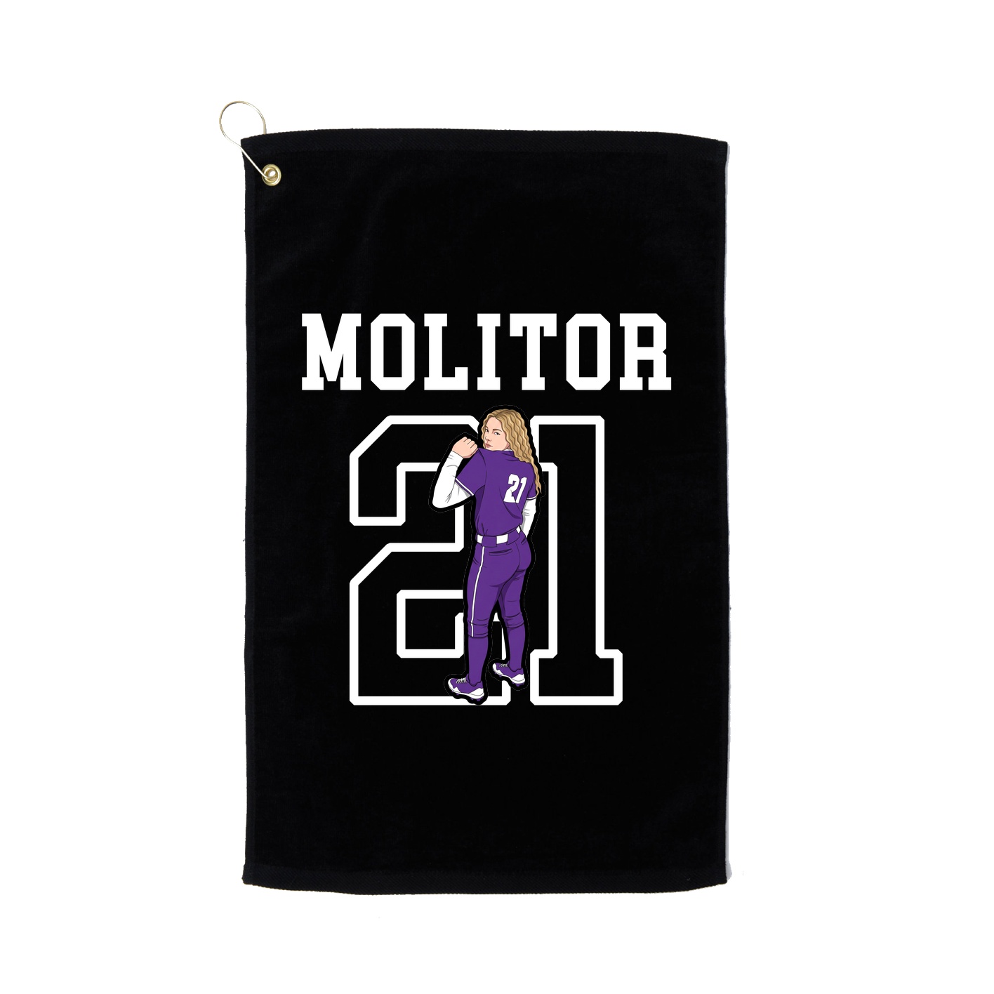 Golf Towel — Shirsey in Black