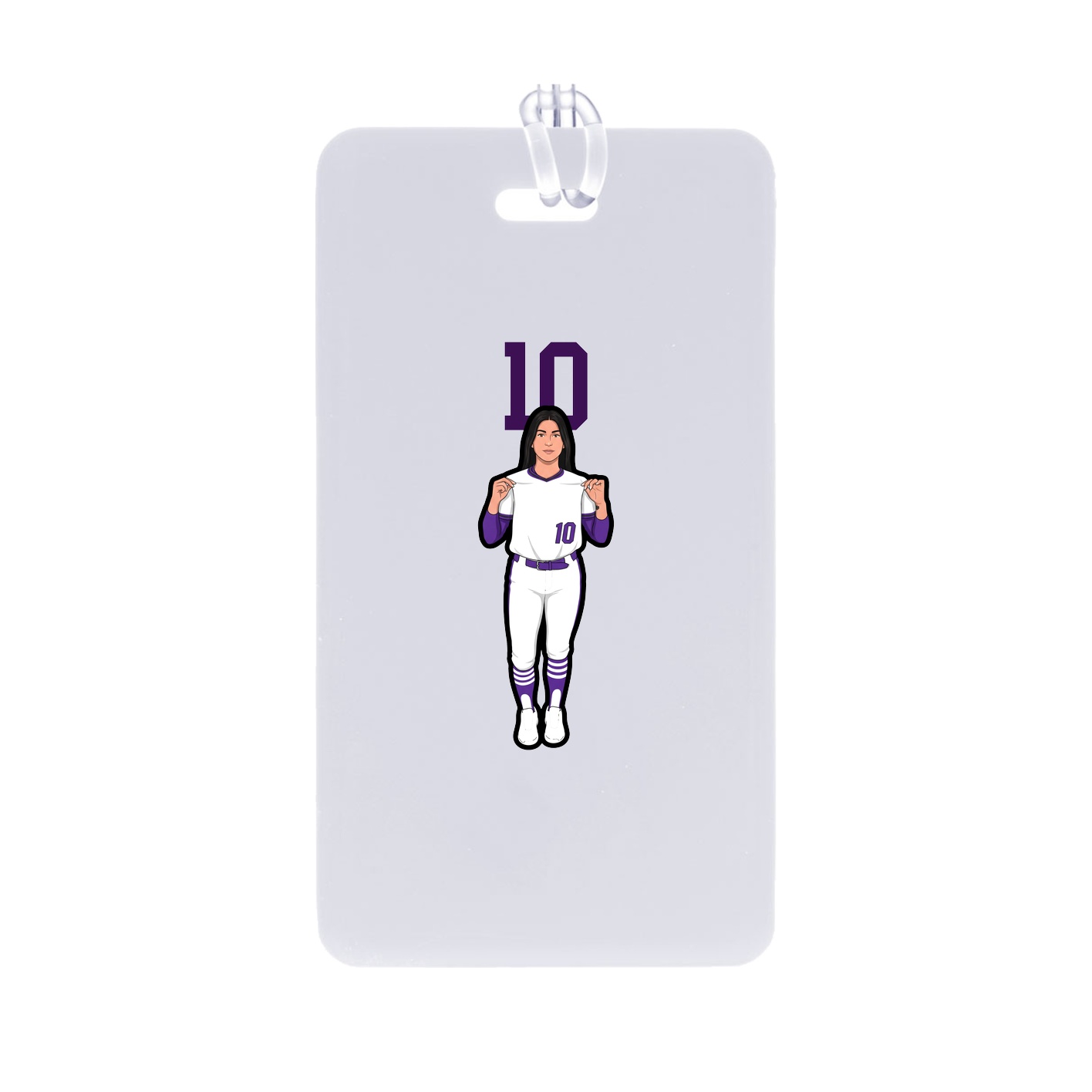 Bag Tag — Number Top in Classic