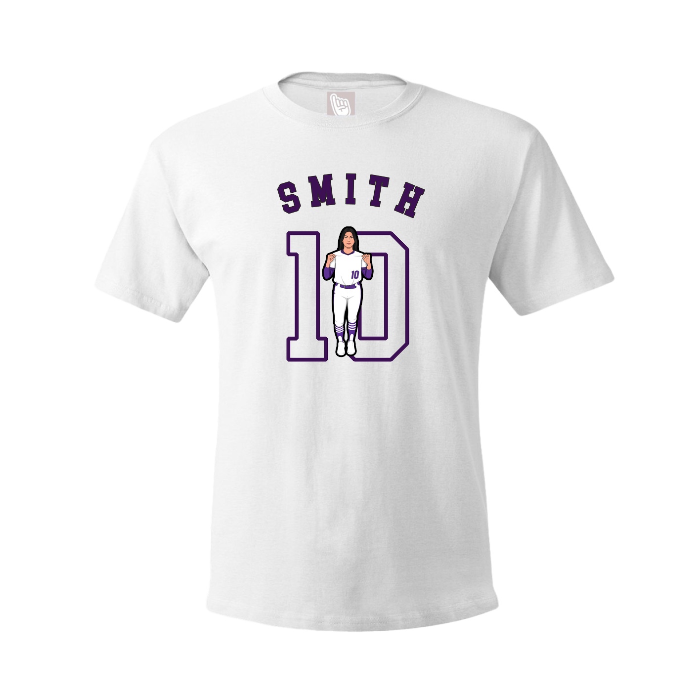 Youth Tee — Shirsey Arch in White