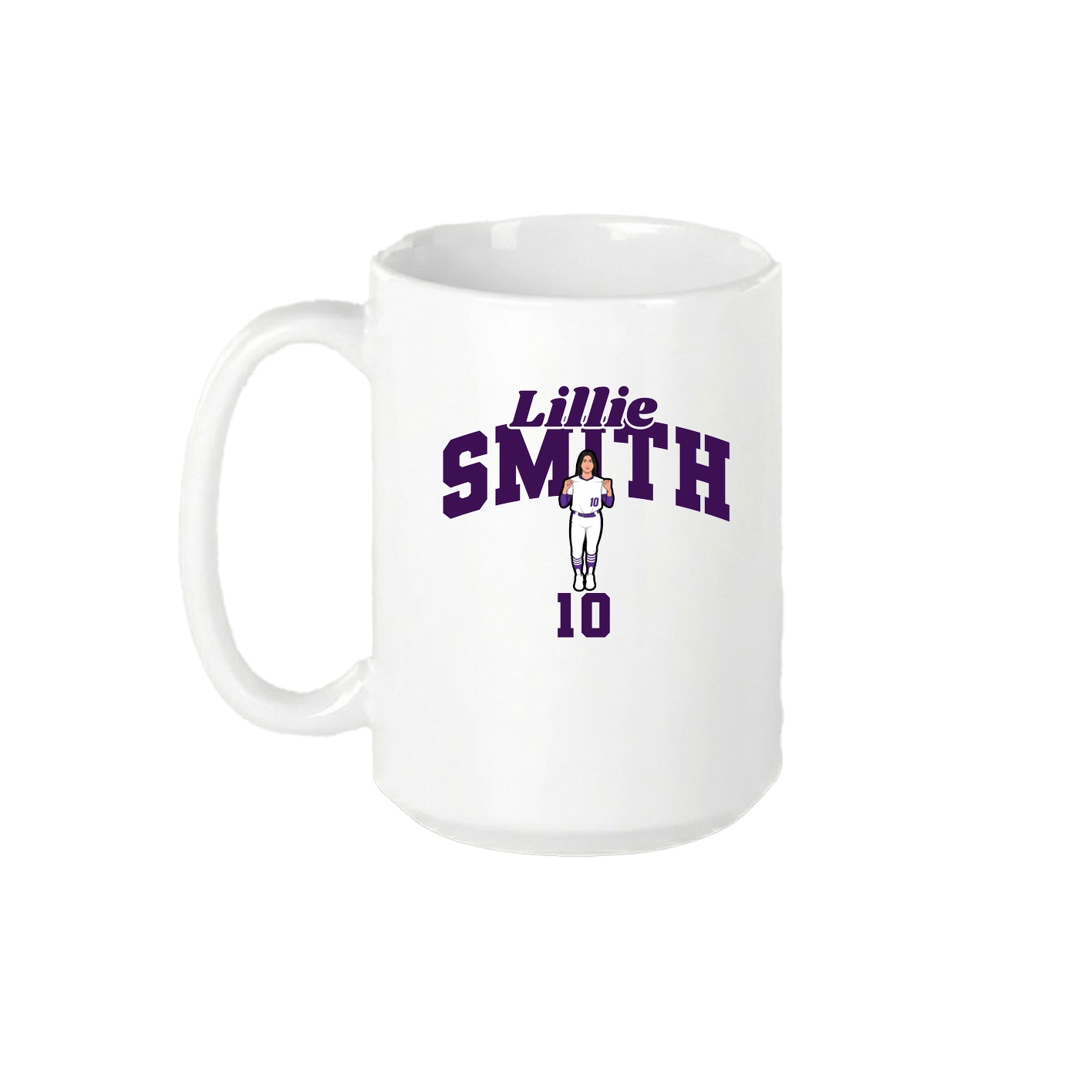 15oz Coffee Mug — Signature Arch in White