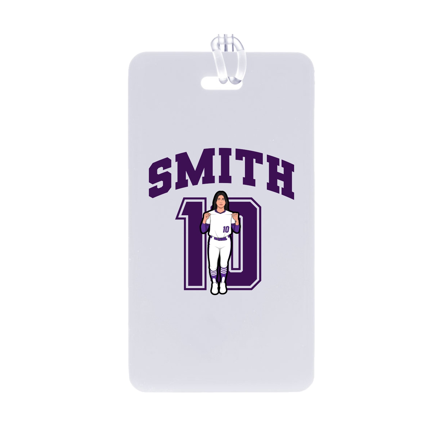 Bag Tag — Number in Classic