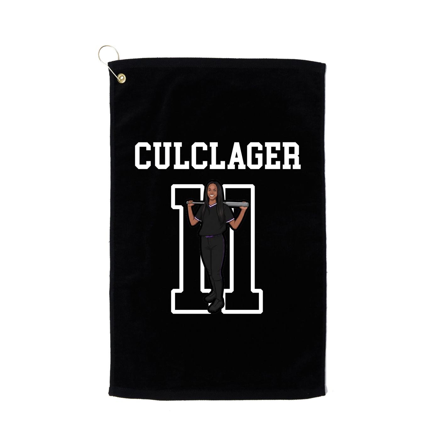 Golf Towel — Shirsey in Black