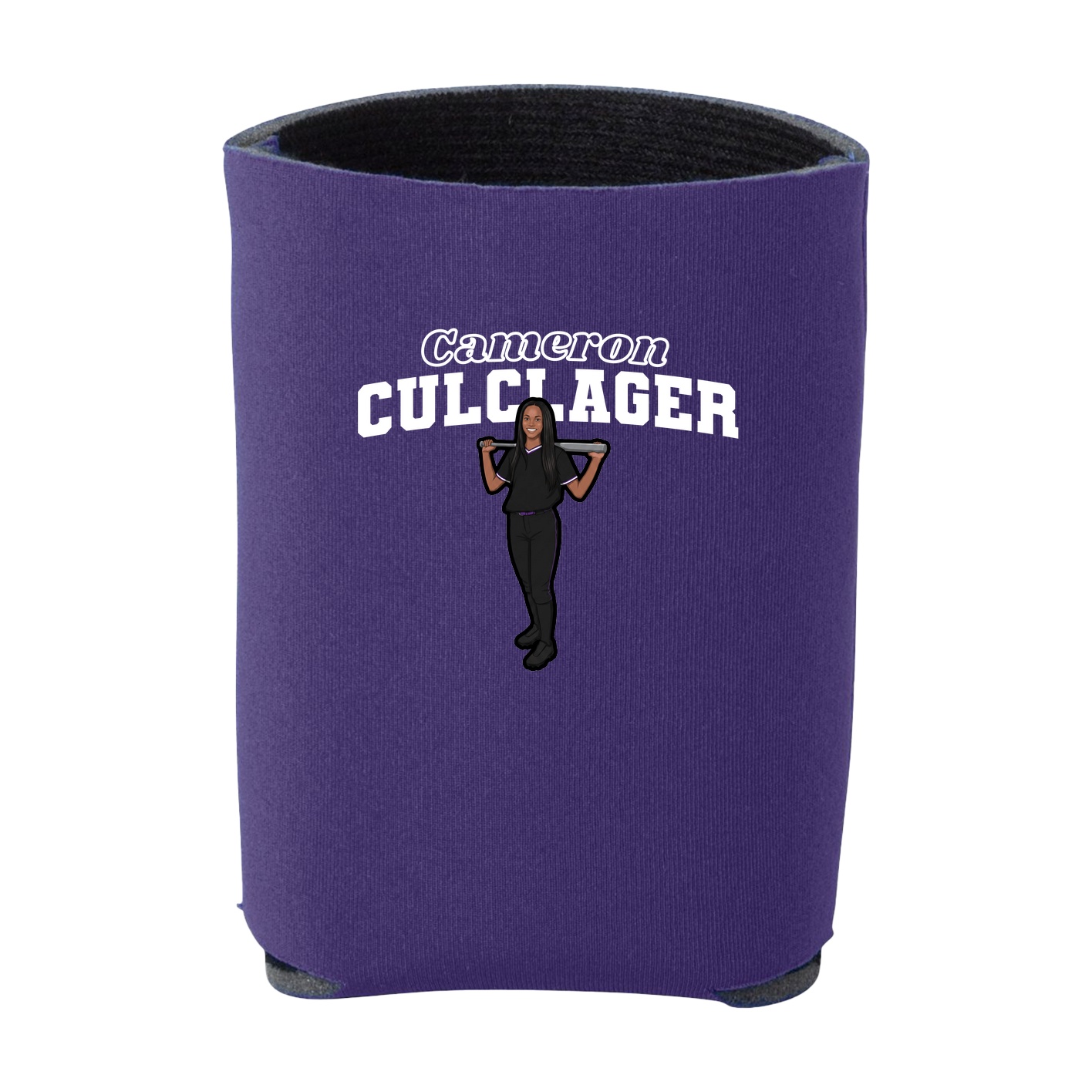 Can Holder — Name Arch in Purple