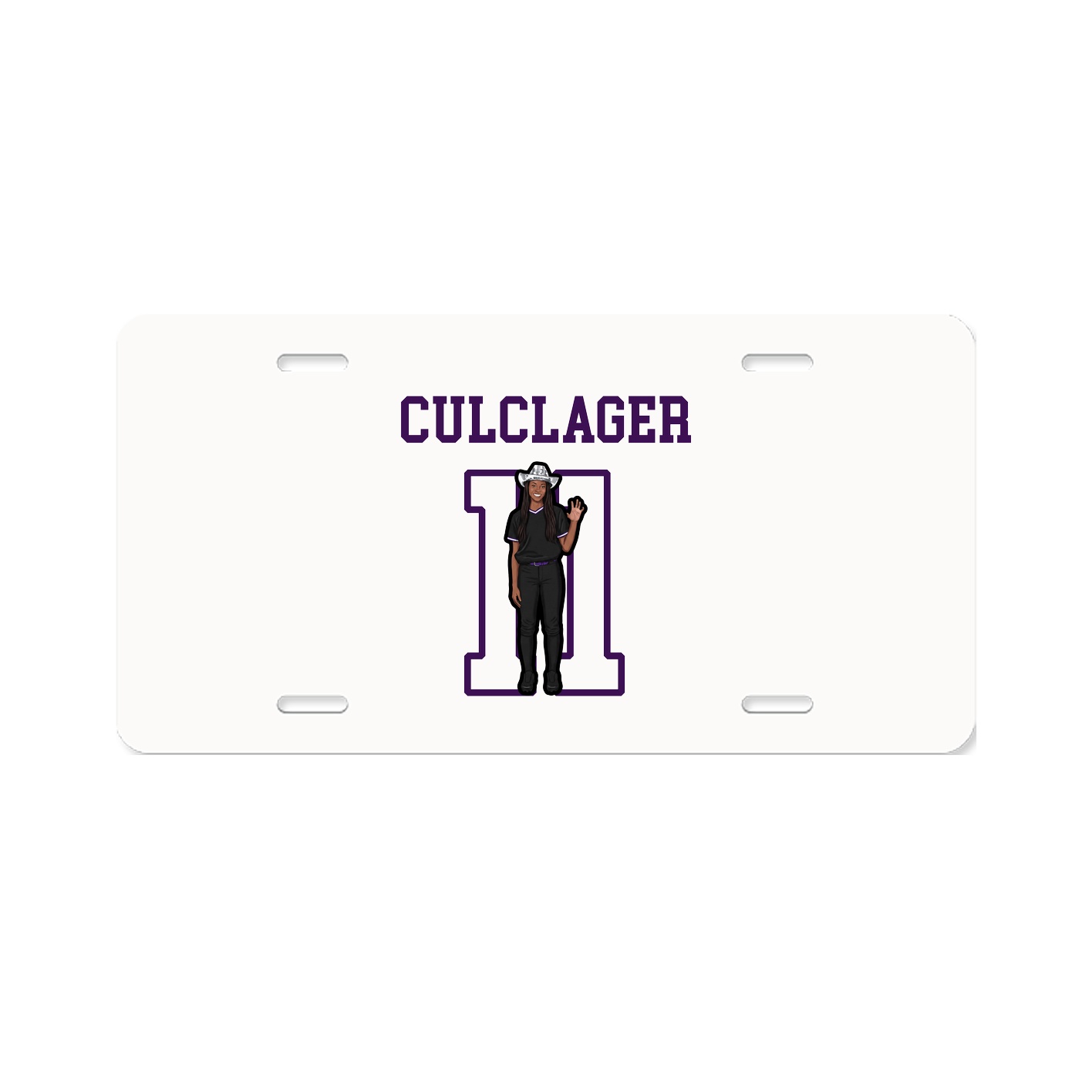 License Plate — Shirsey in Classic
