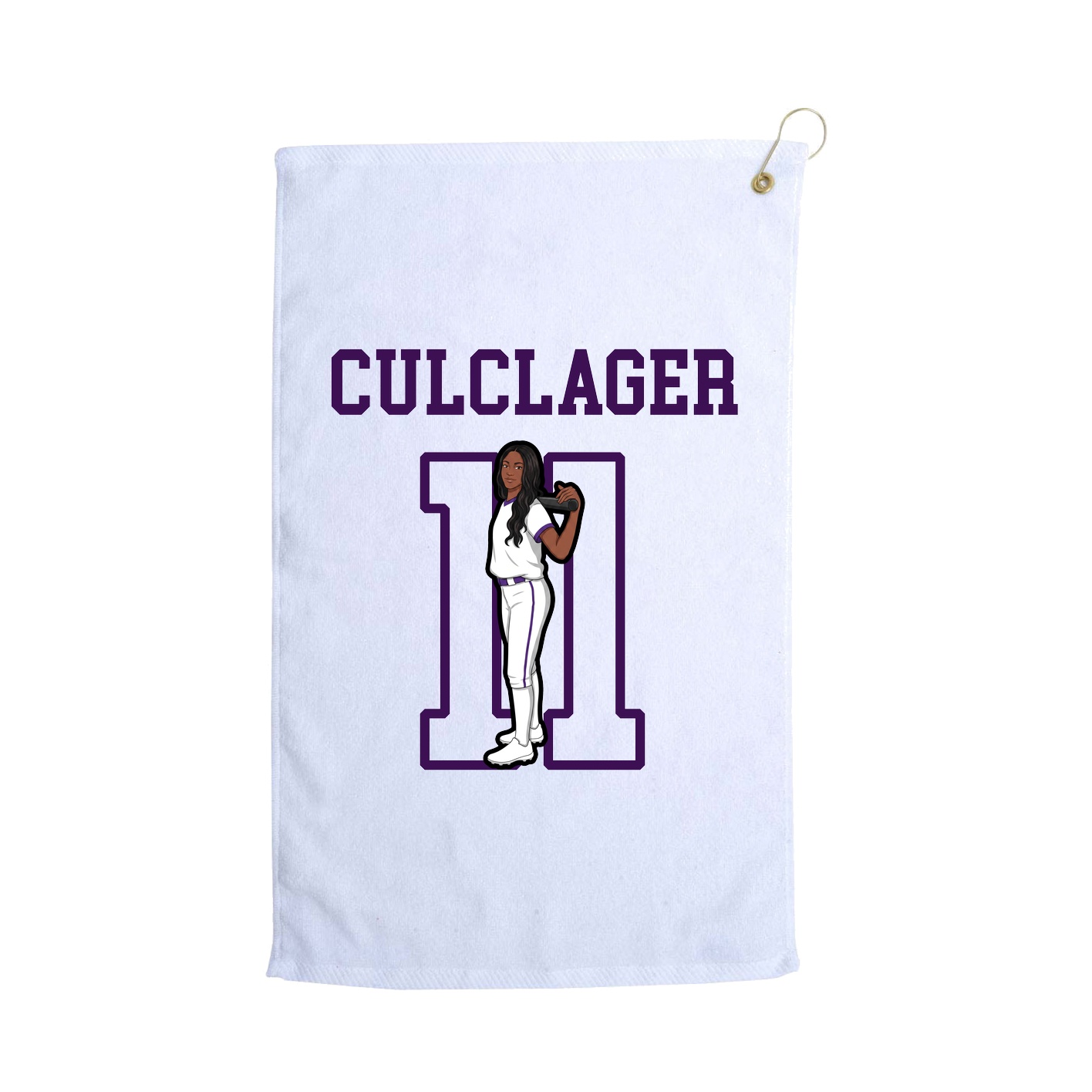 Golf Towel — Shirsey in White