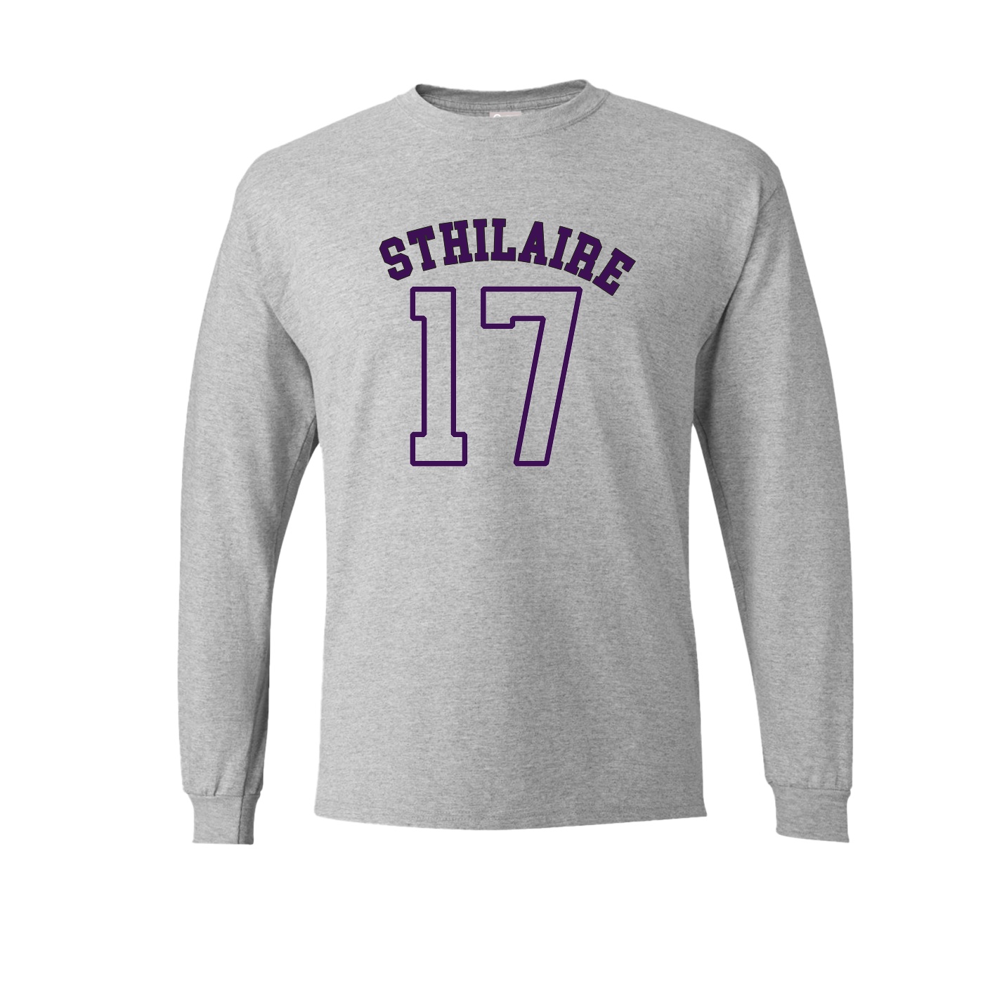 Long Sleeve Tee — Shirsey Arch in Grey