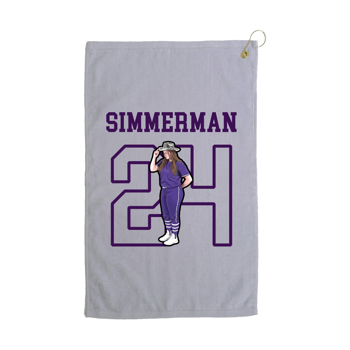 Golf Towel — Shirsey in Grey