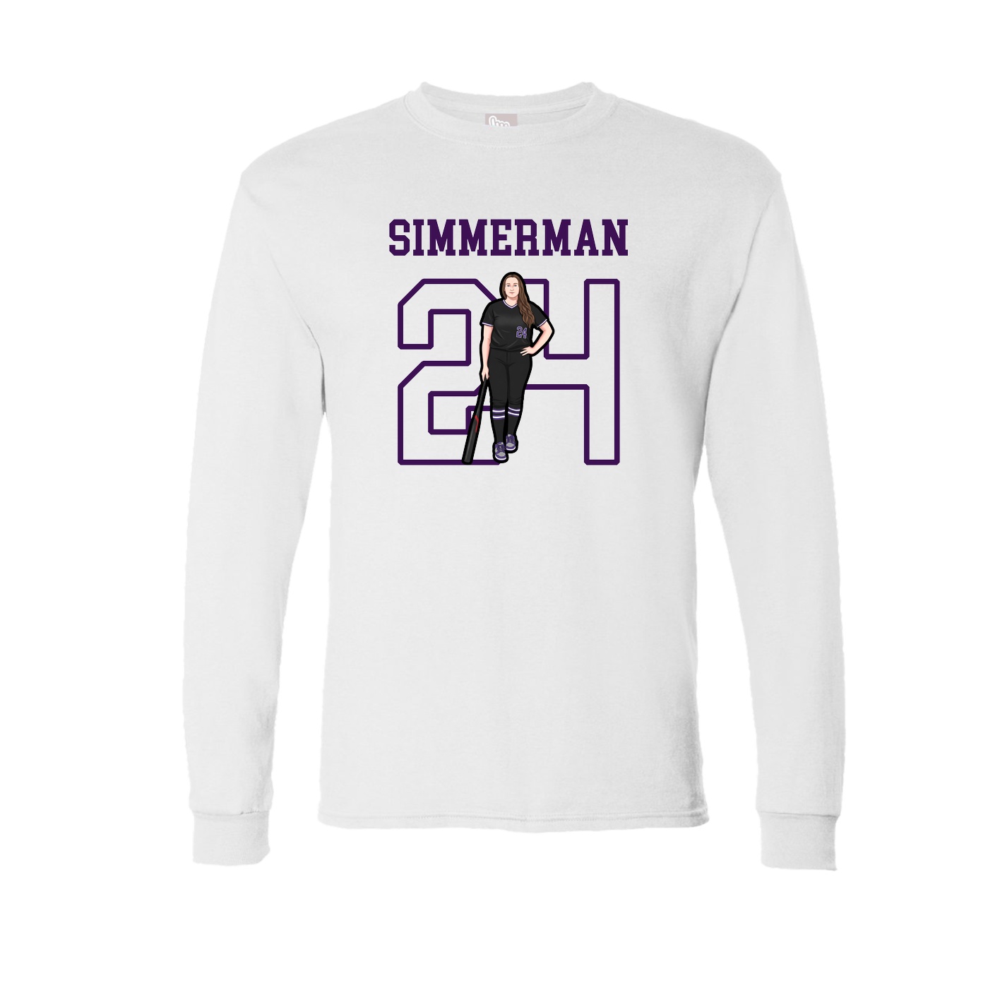 Long Sleeve Tee — Shirsey in White