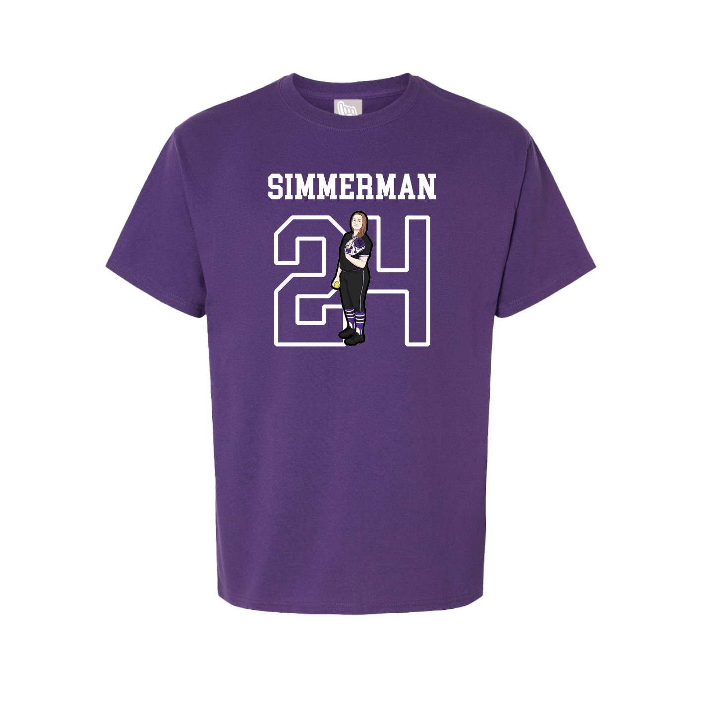 Youth Tee — Shirsey in Purple