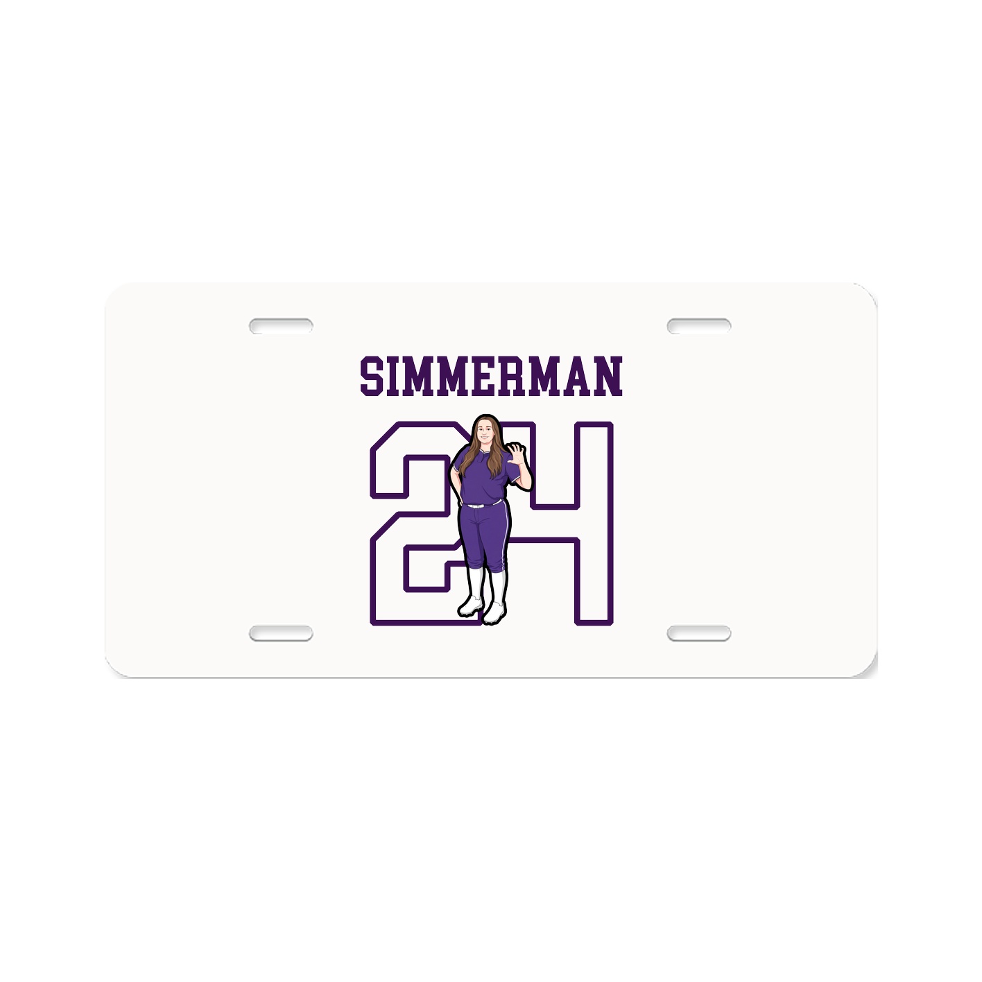 License Plate — Shirsey in Classic