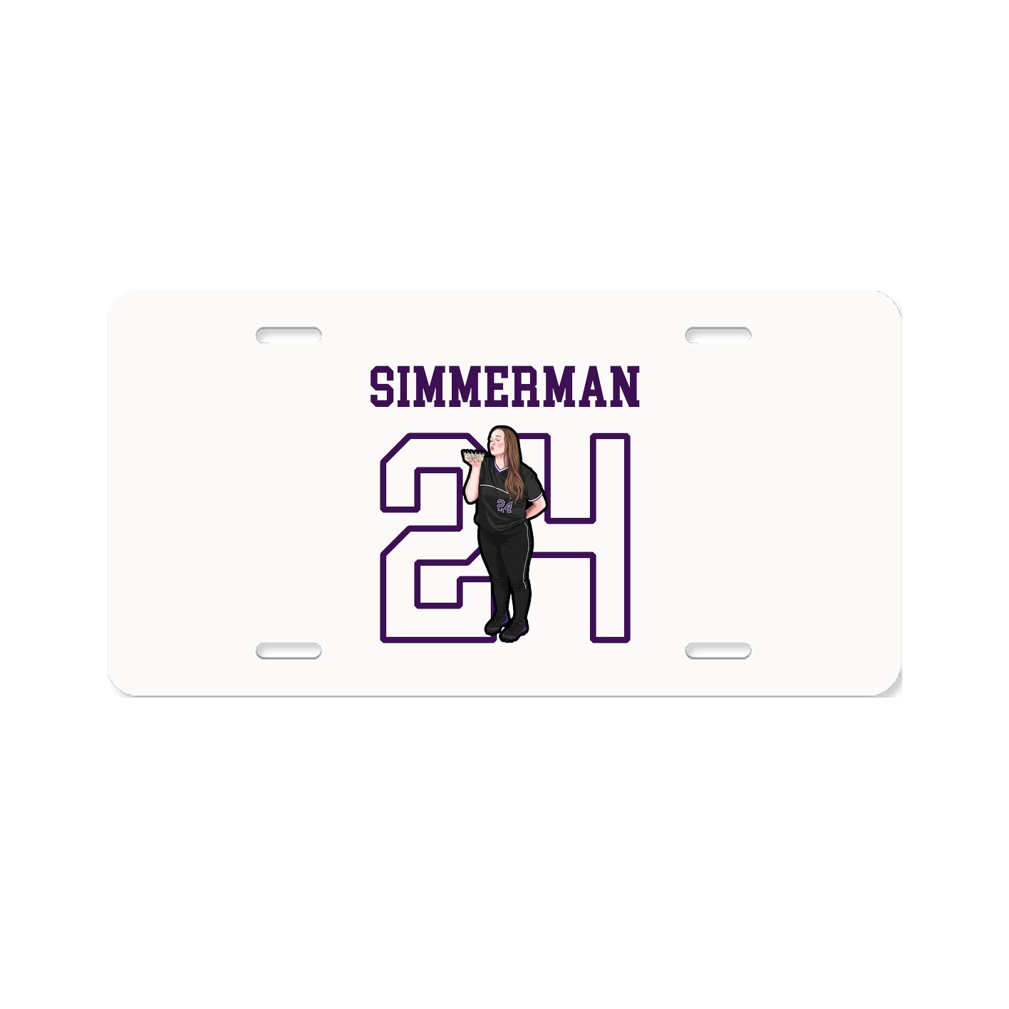 License Plate — Shirsey in Classic