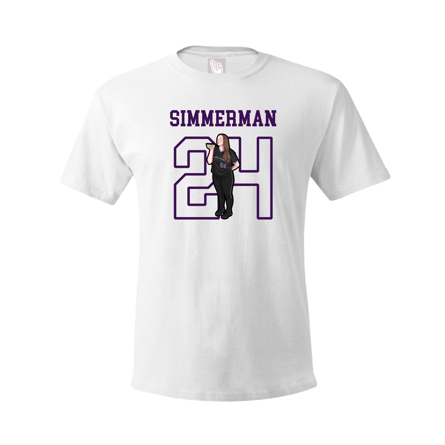 Youth Tee — Shirsey in White