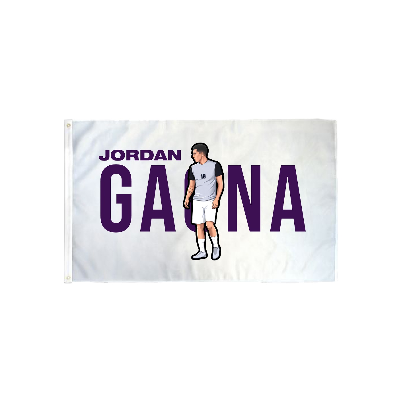 3x5 Flag — Player Name in Classic