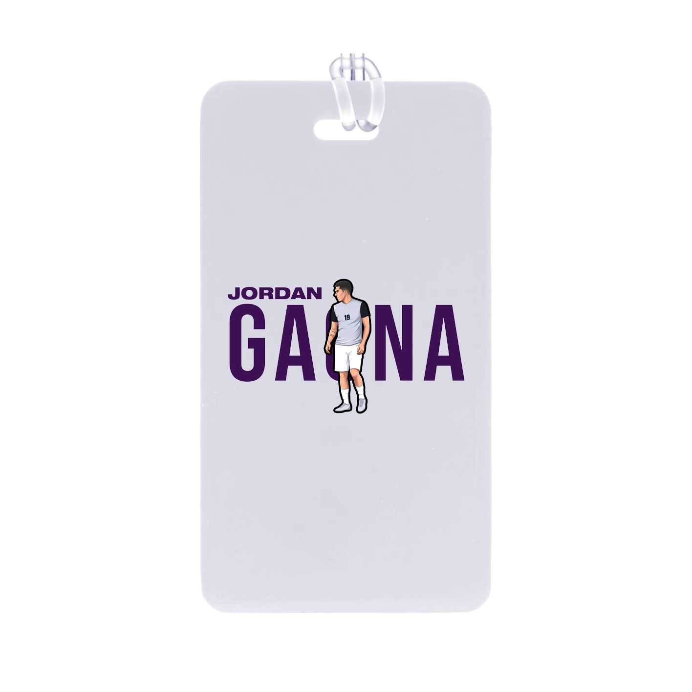 Bag Tag — Player Name in Classic