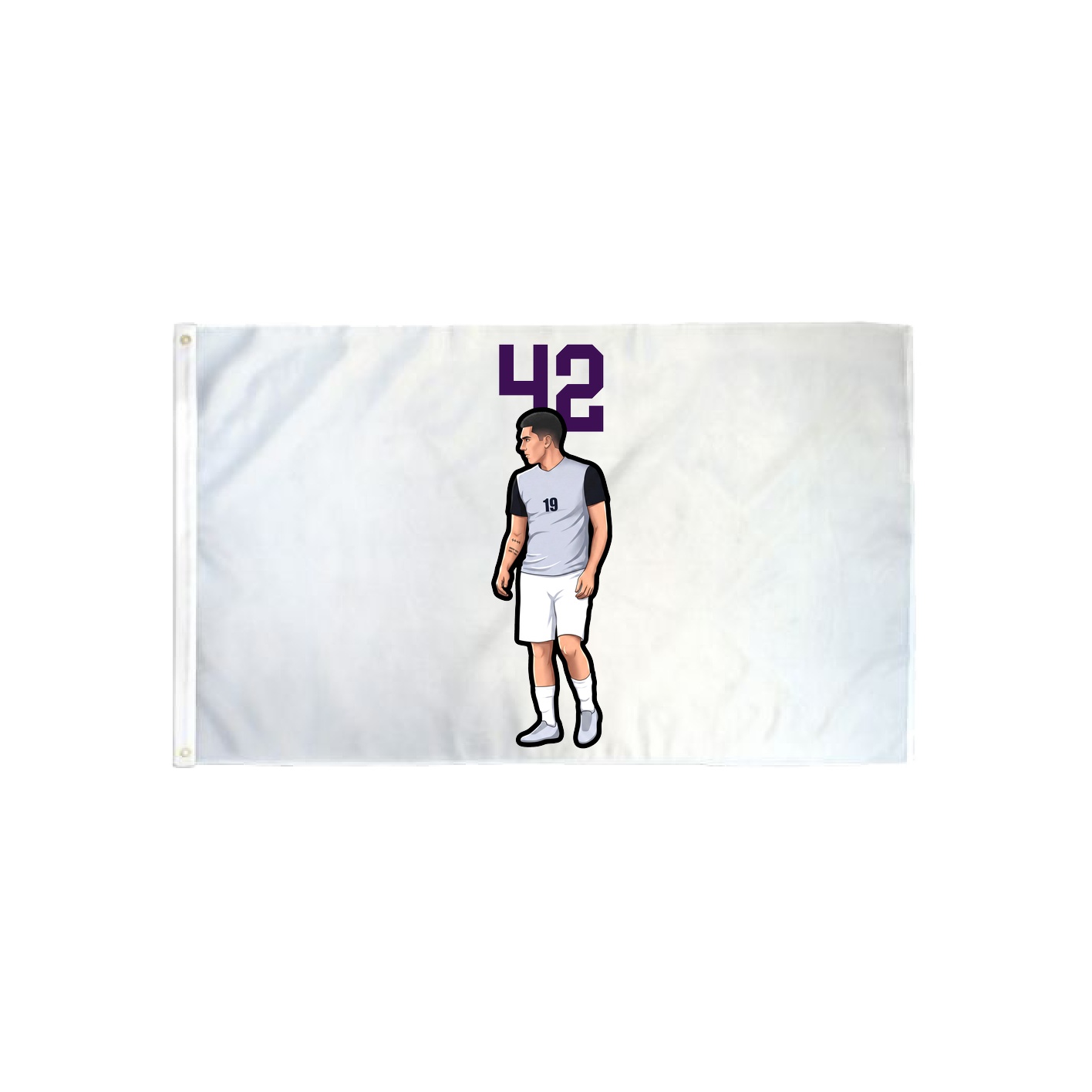 3x5 Flag — Number Top in Classic