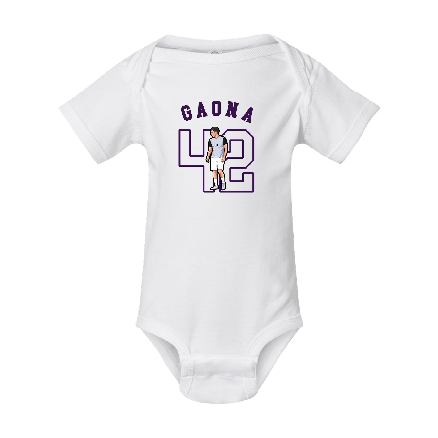 Baby Onesie — Shirsey Arch in White