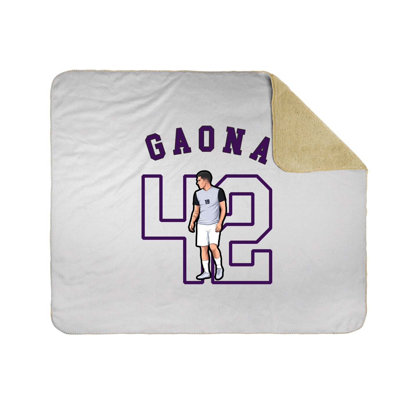 Throw Blanket — Shirsey Arch in White