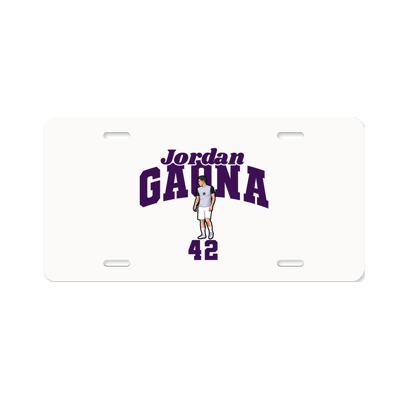 License Plate — Signature Arch in Classic