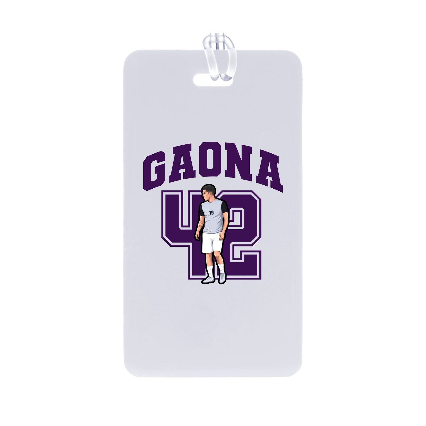 Bag Tag — Number in Classic