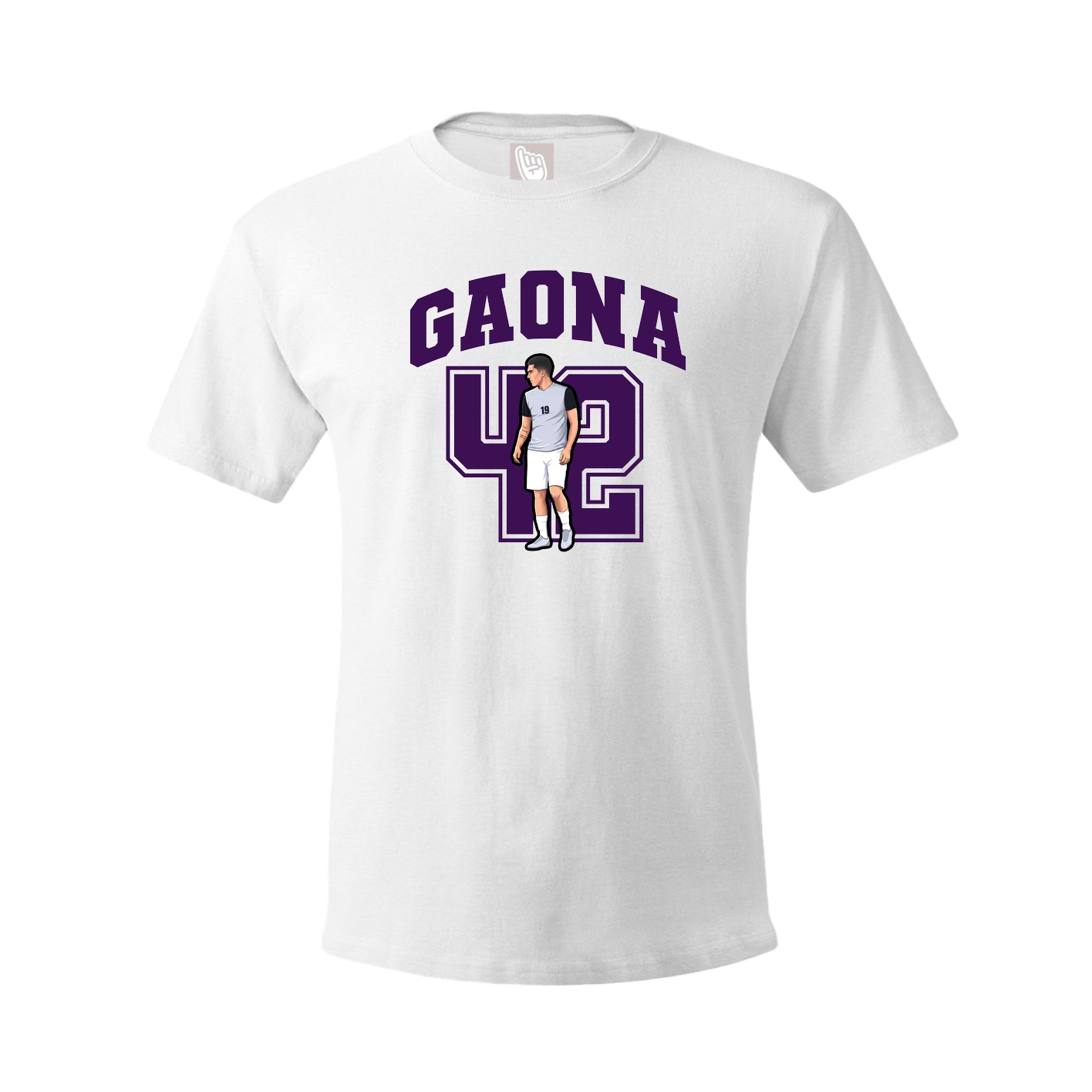 Tee — Number in White