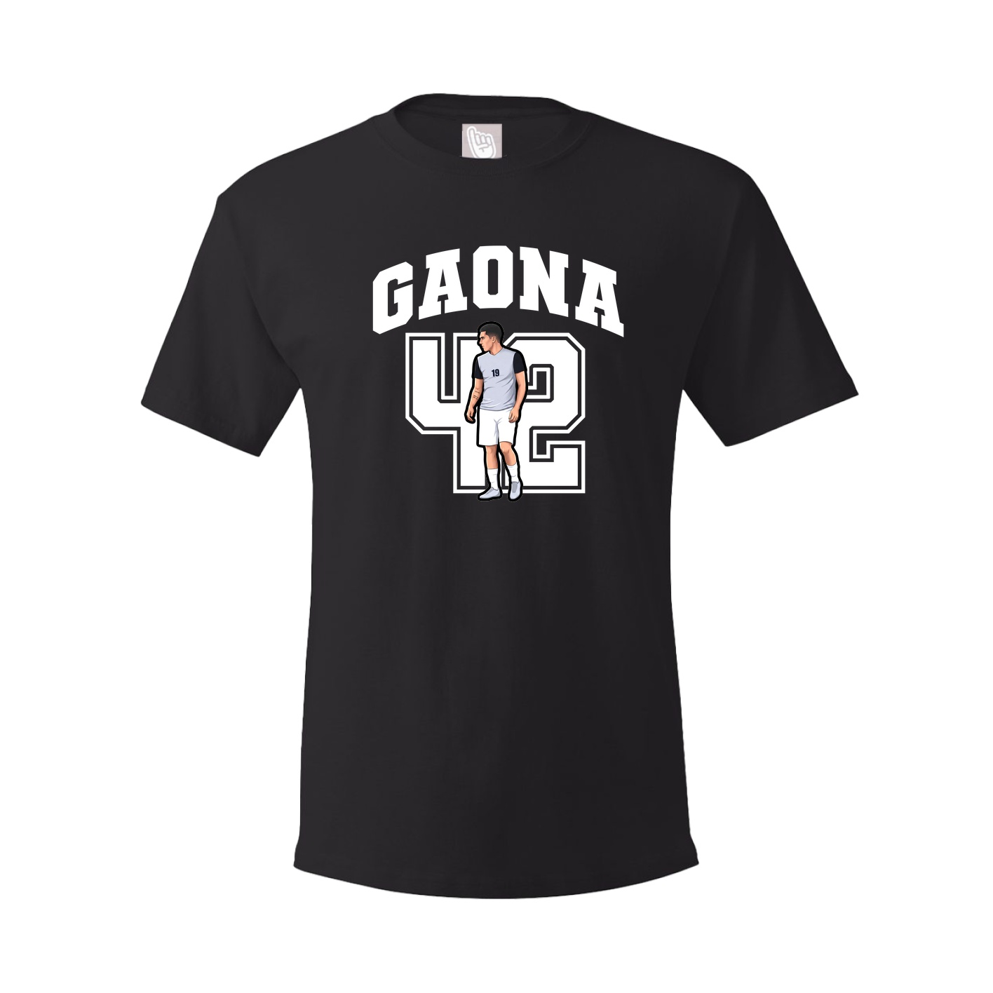Youth Tee — Number in Black