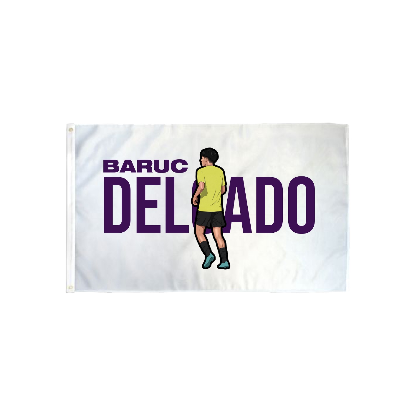 3x5 Flag — Player Name in Classic