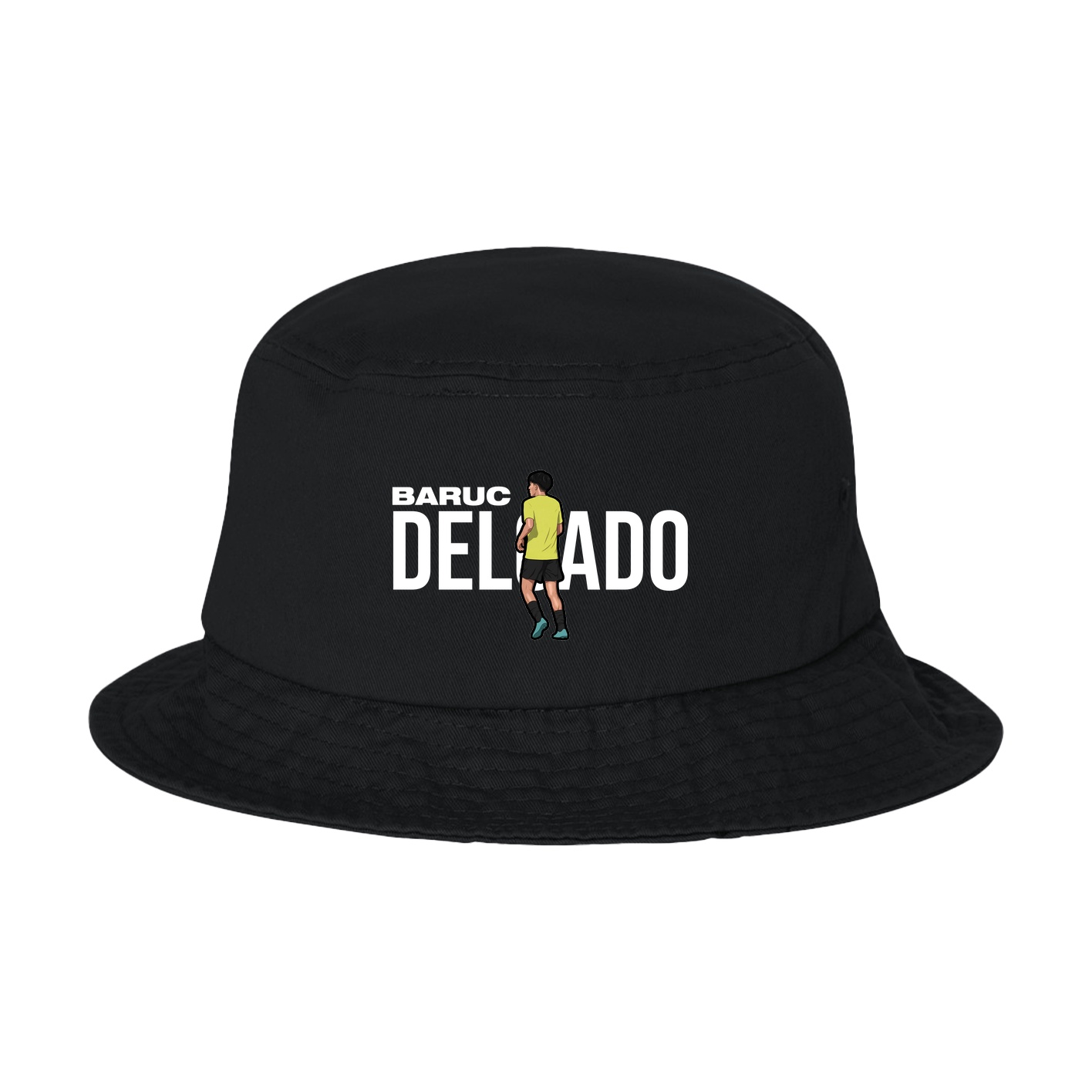 Bucket Cap — Player Name in Black
