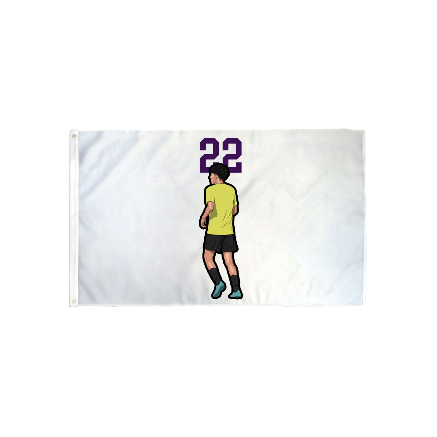 3x5 Flag — Number Top in Classic