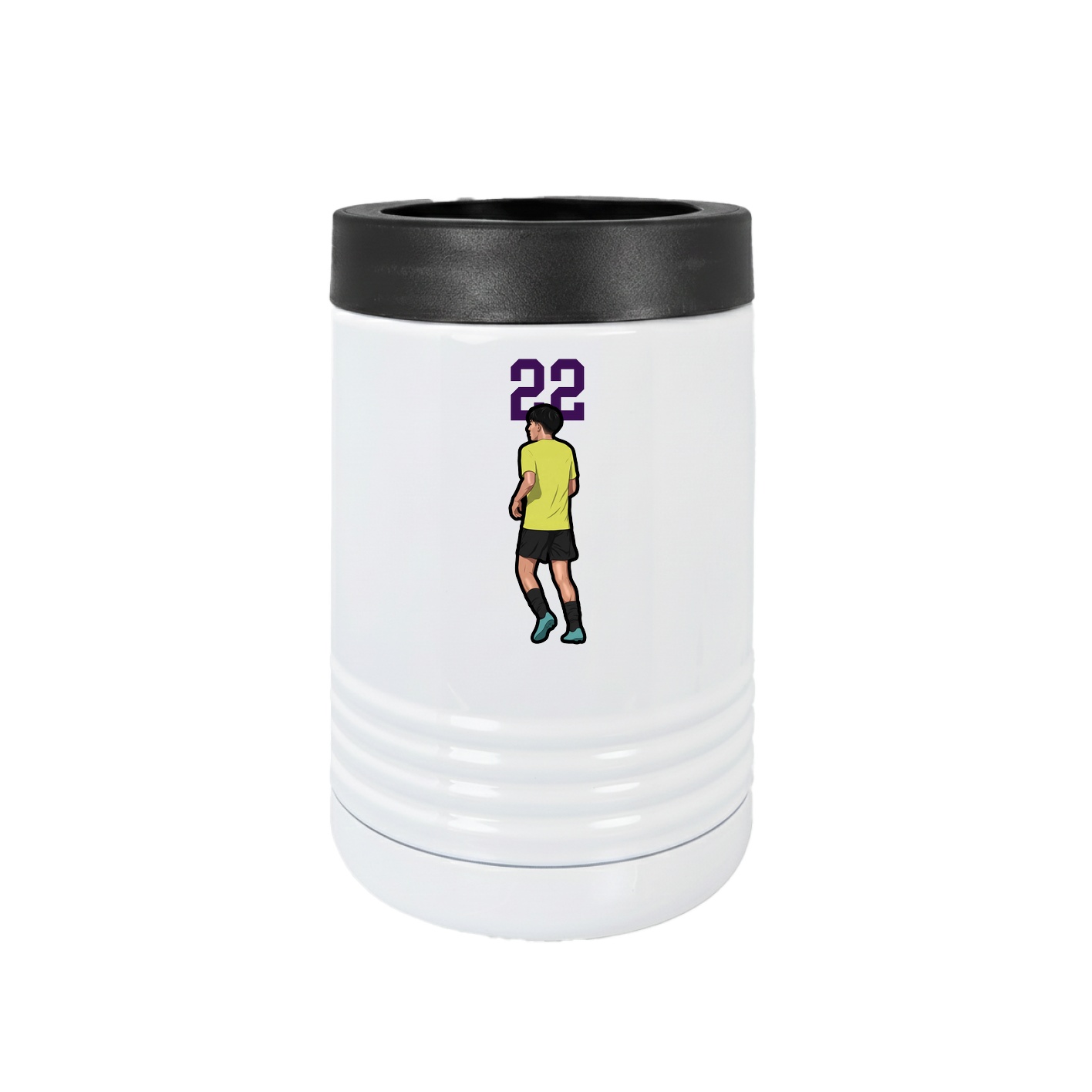 Beverage Holder — Number Top in White