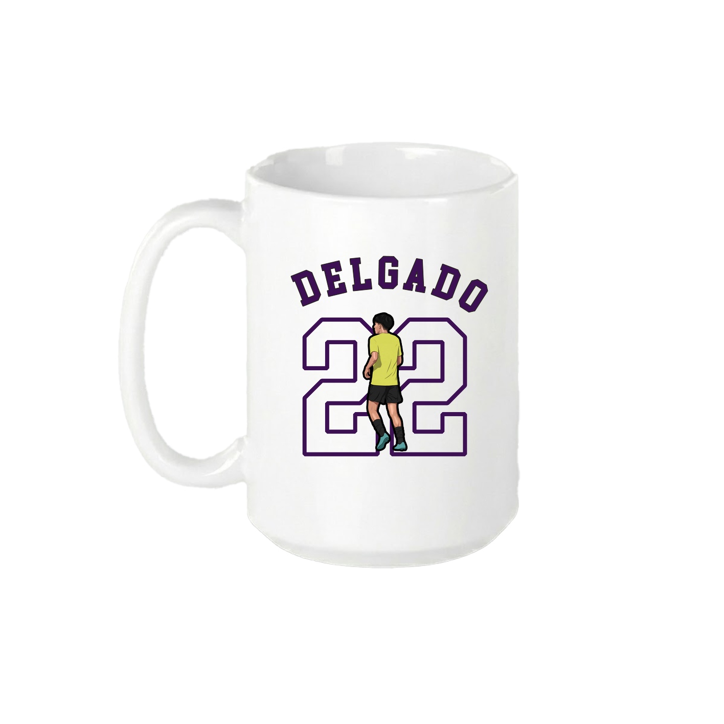 15oz Coffee Mug — Shirsey Arch in White