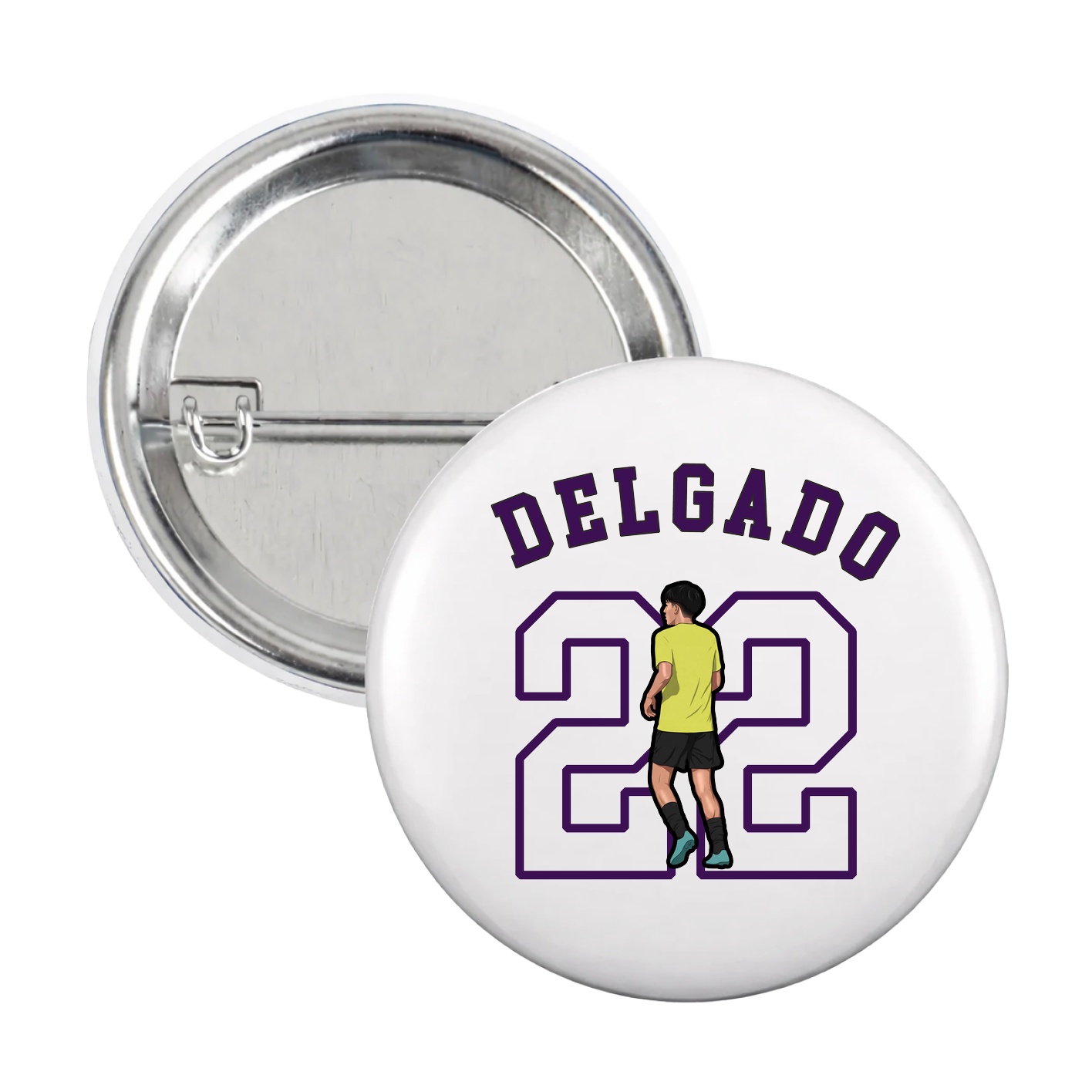Game Day Button — Shirsey Arch in White