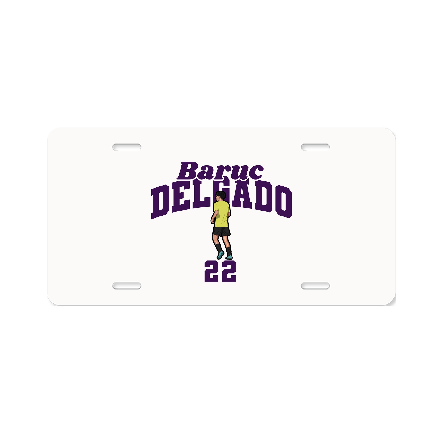 License Plate — Signature Arch in Classic