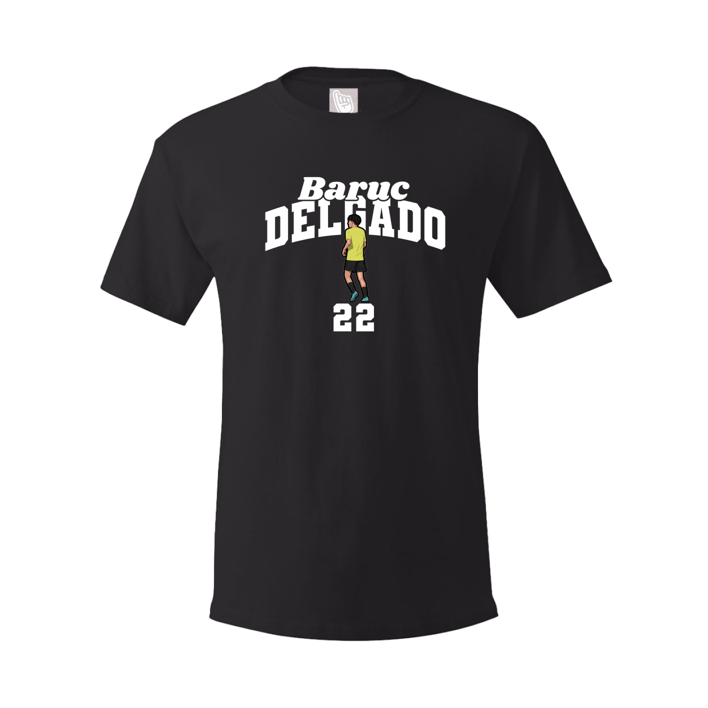Youth Tee — Signature Arch in Black