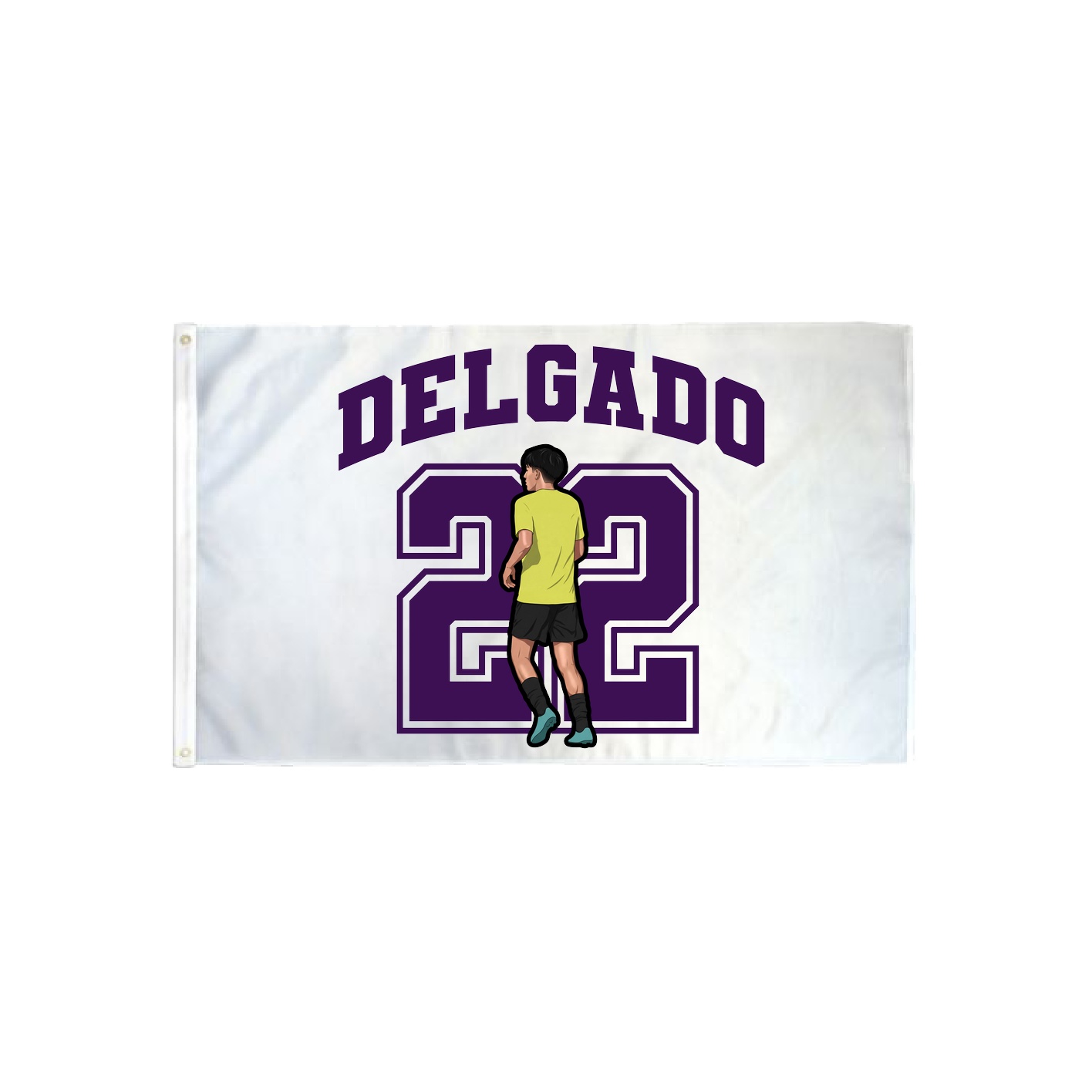3x5 Flag — Number in Classic