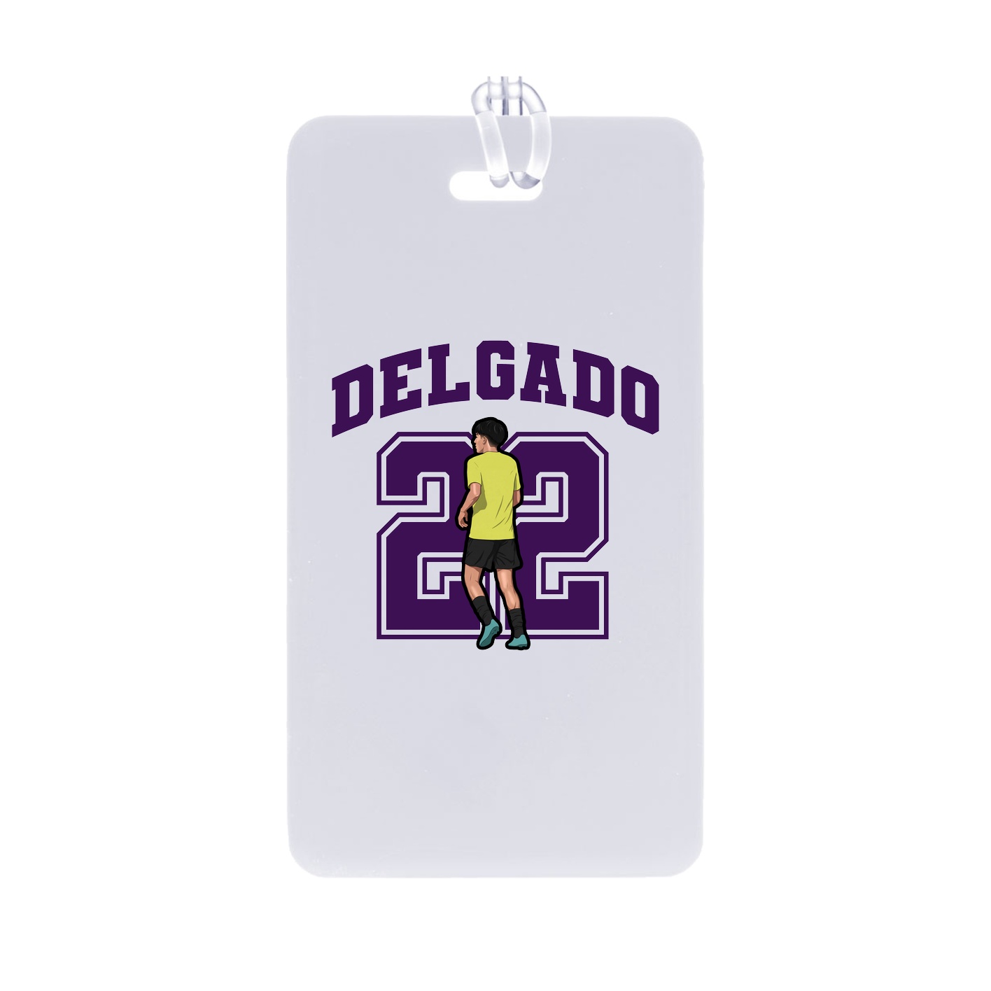 Bag Tag — Number in Classic