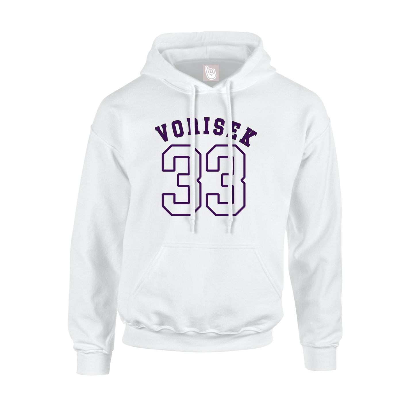 Hoodie — Shirsey Arch in White