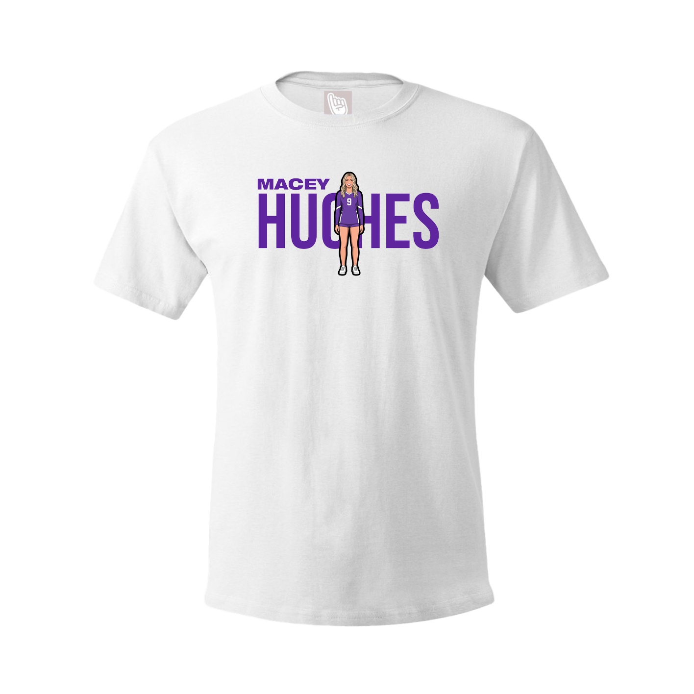 Tee — Player Name in White