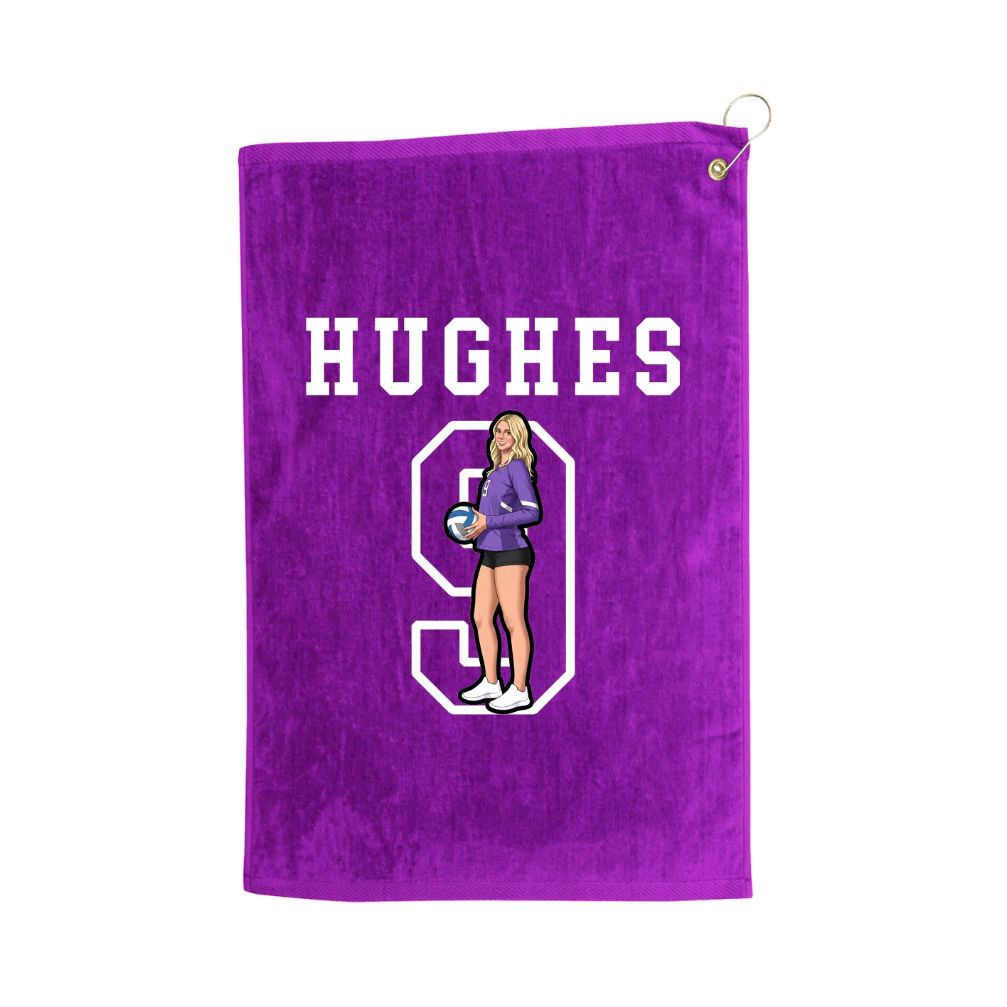 Golf Towel — Shirsey in Purple