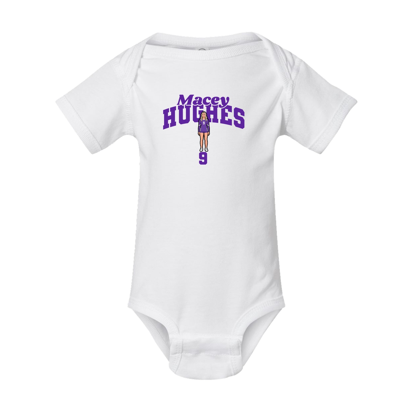 Baby Onesie — Signature Arch in White