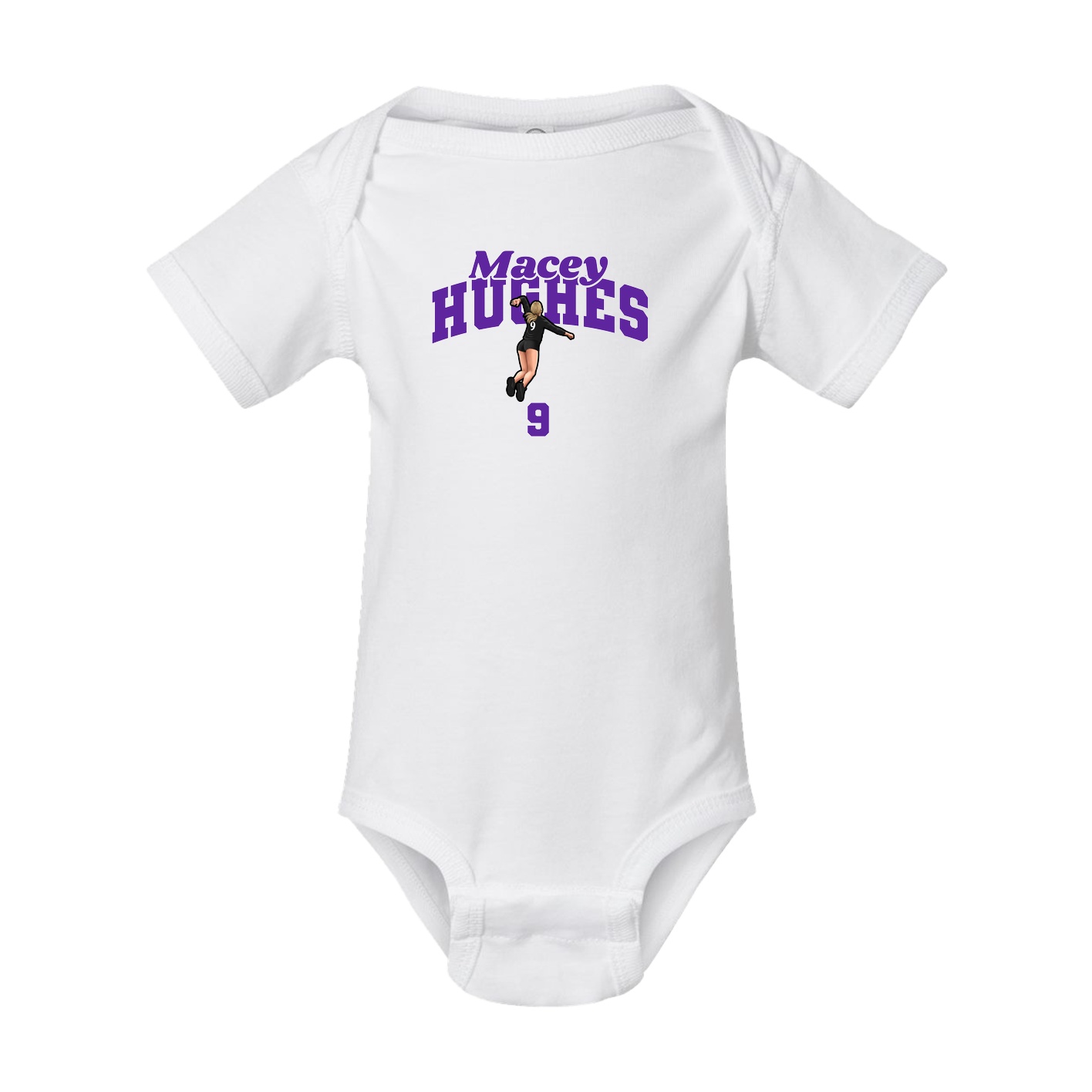 Baby Onesie — Signature Arch in White