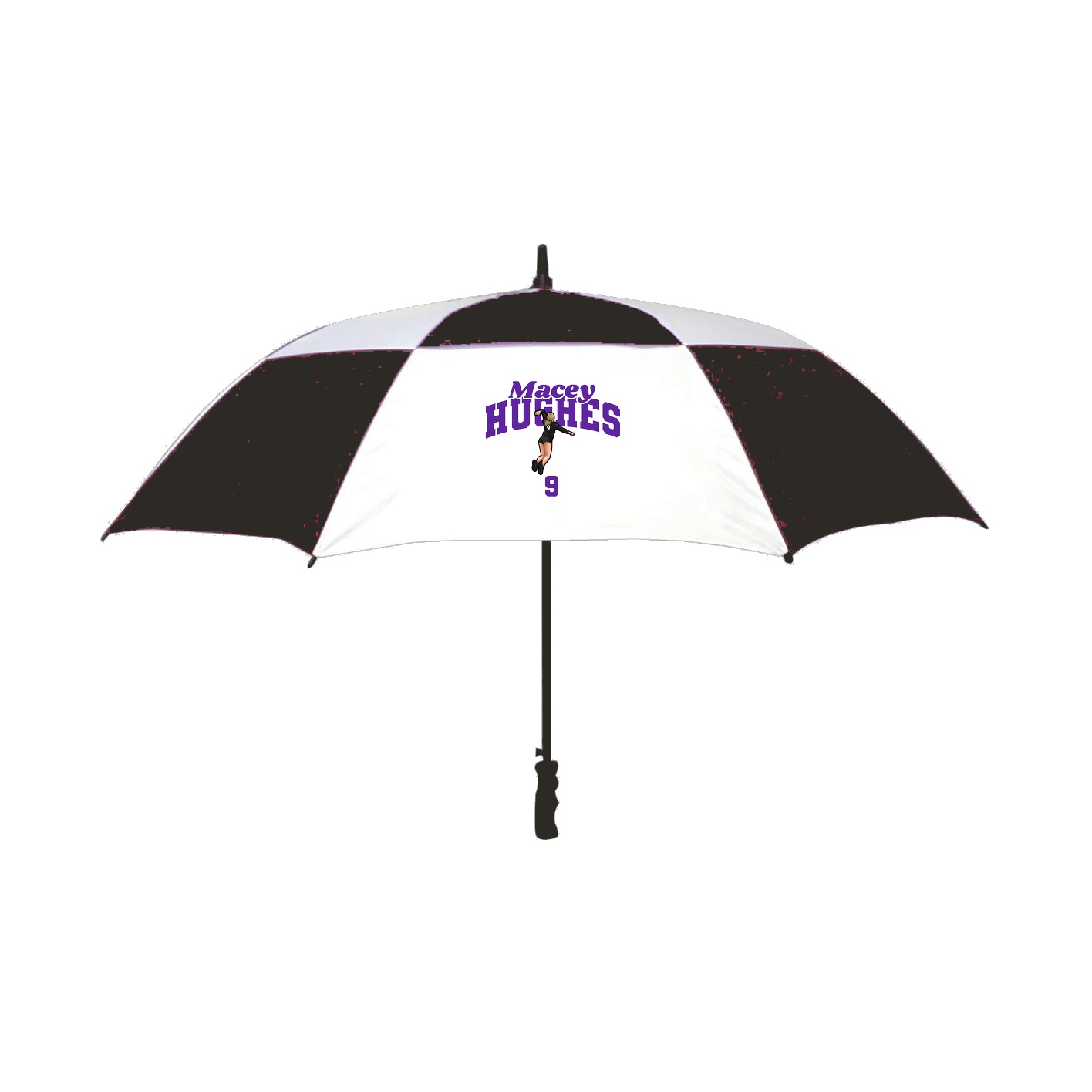 Golf Umbrella — Signature Arch in Black