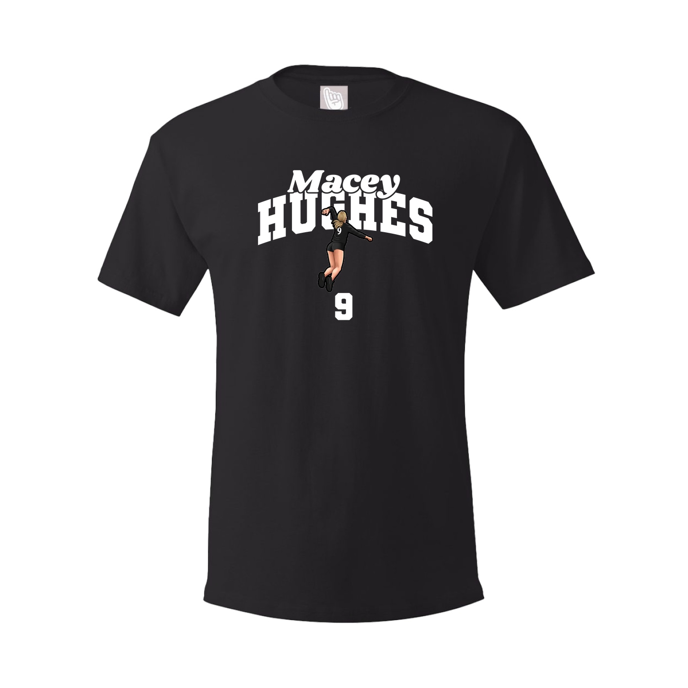 Tee — Signature Arch in Black