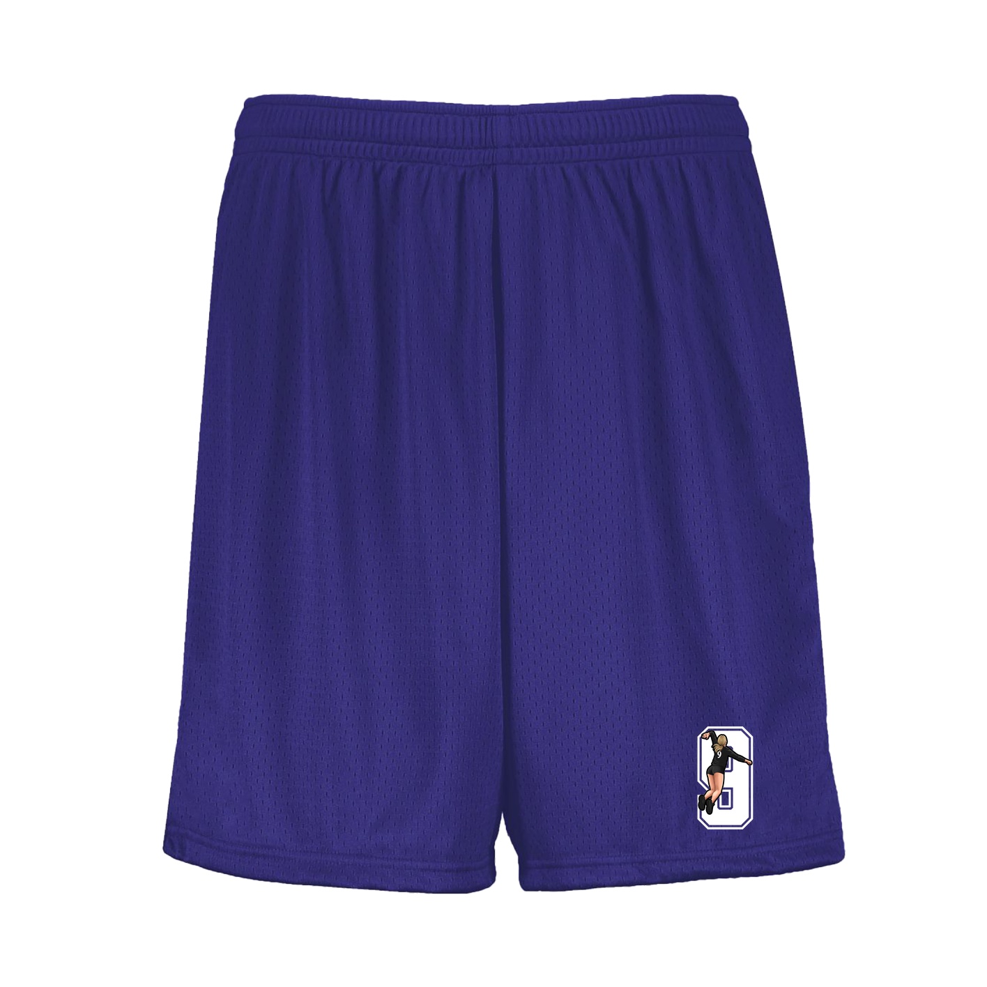 Shorts — Number in Purple