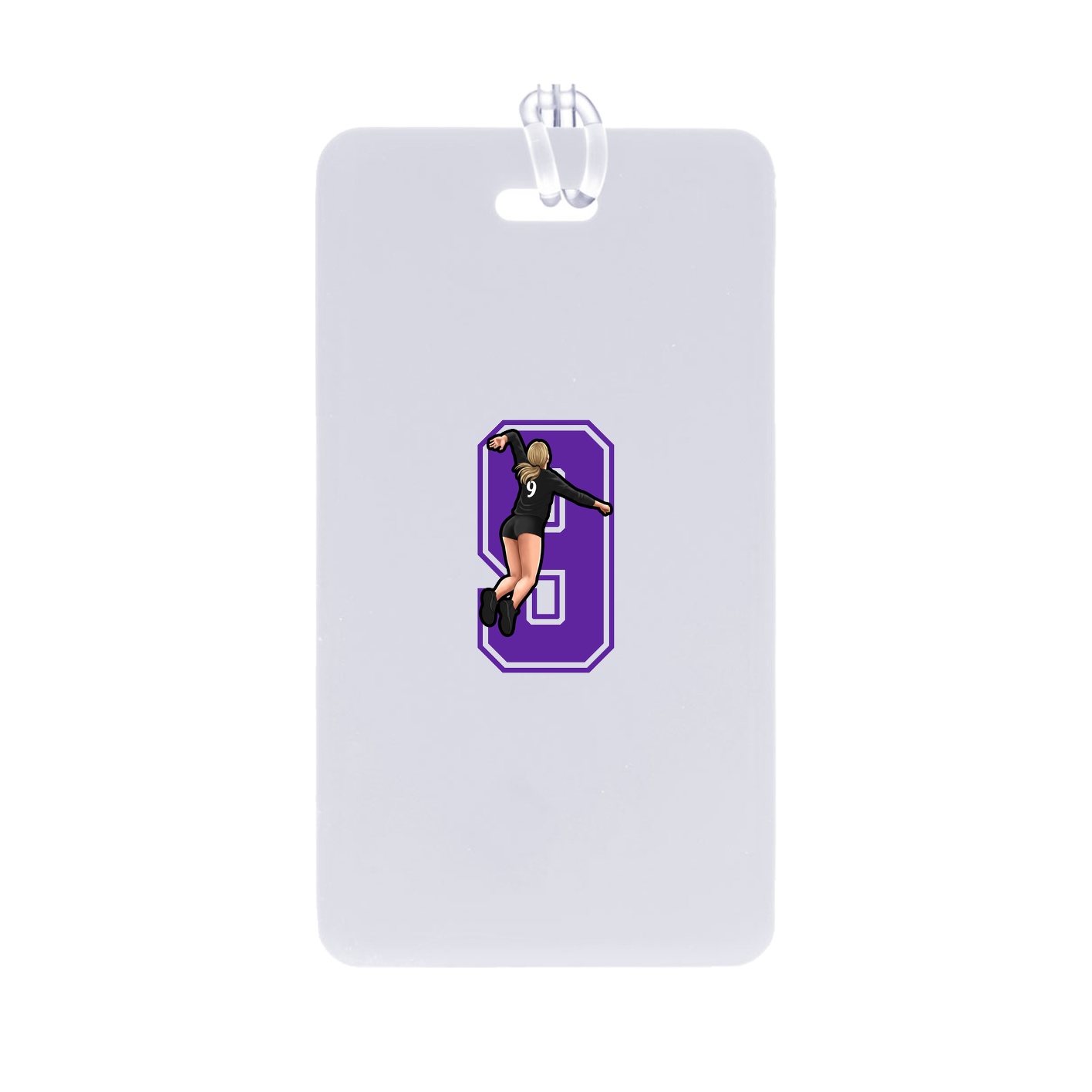 Bag Tag — Number in Classic