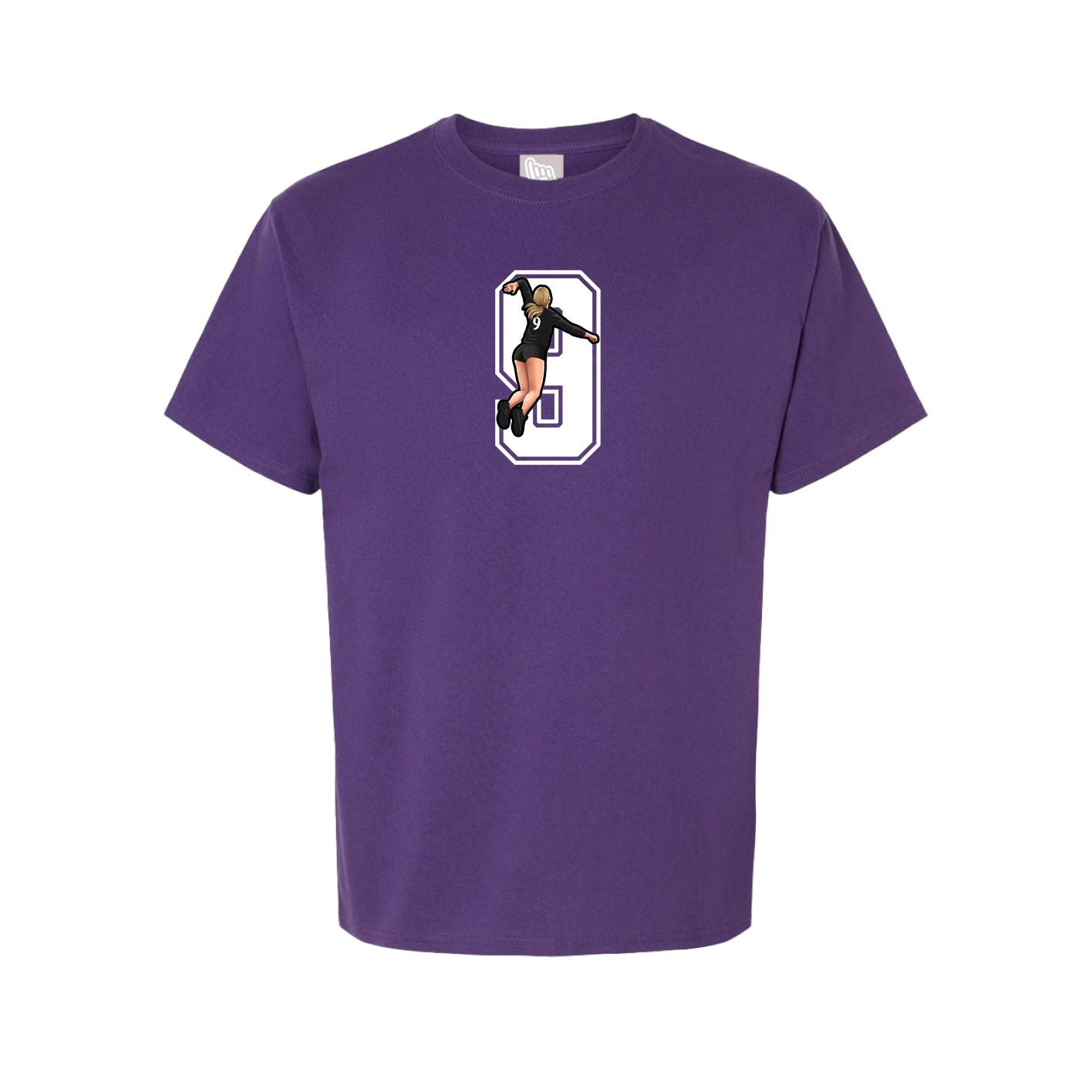 Tee — Number in Purple