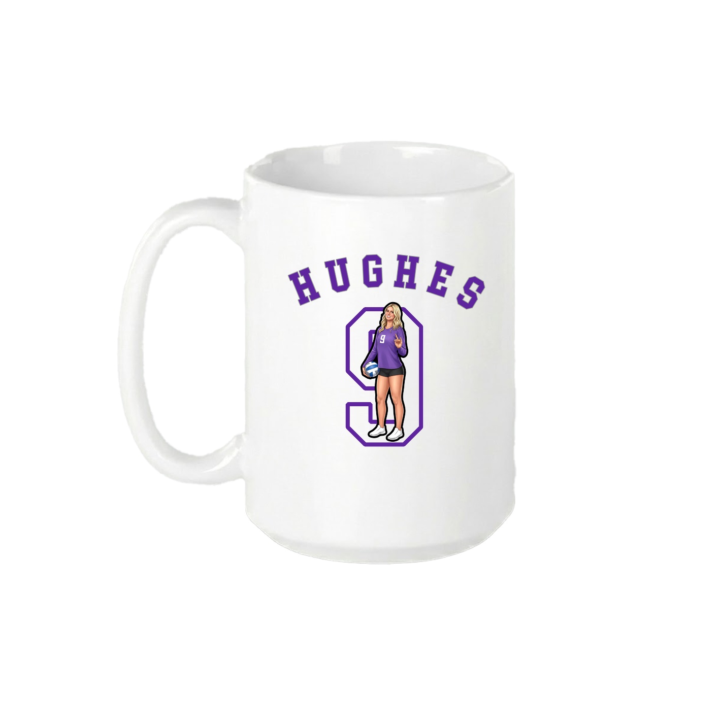 15oz Coffee Mug — Shirsey Arch in White