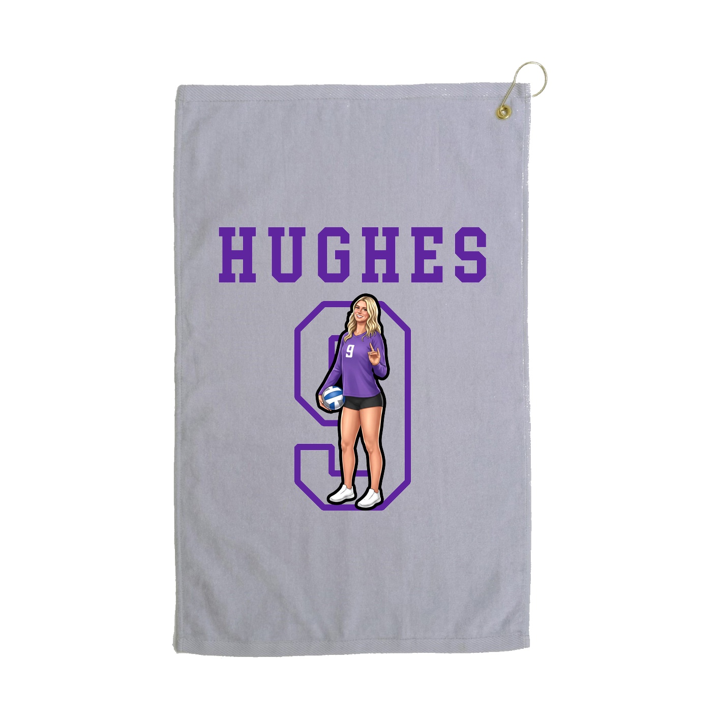 Terry Velour Golf Towel