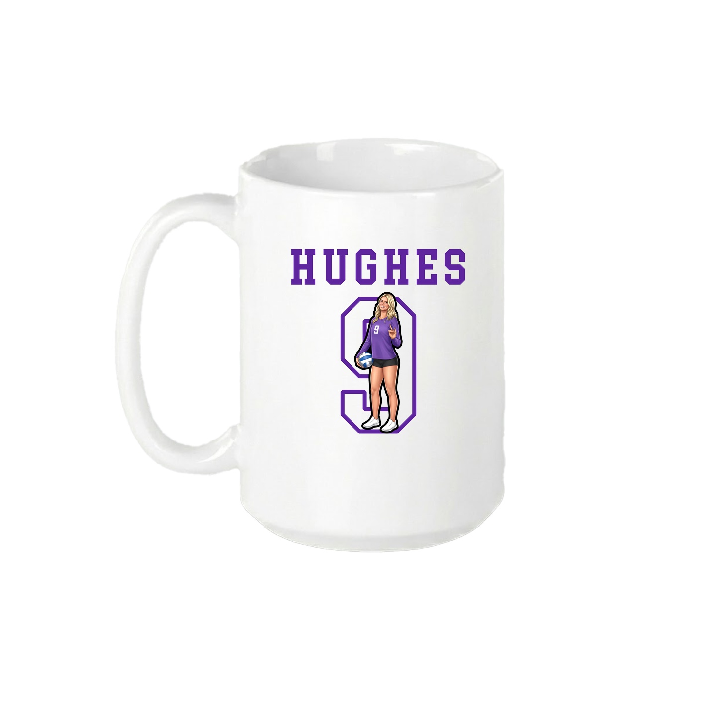 15oz Coffee Mug — Shirsey in White